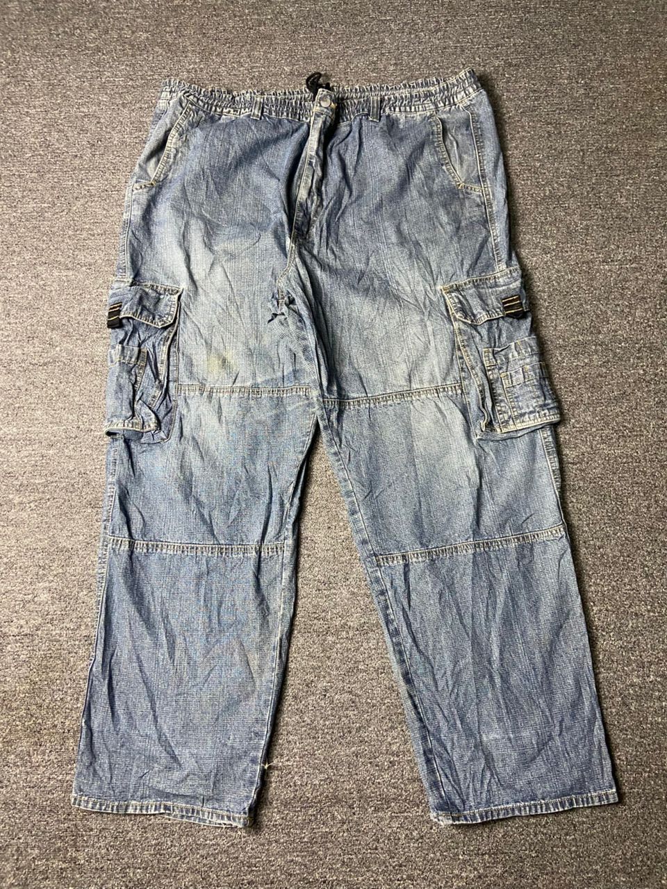 Japanese Brand Japanese Brand Baggy Cargo Jeans (158) Size US 44 / EU 60 - 1 Thumbnail
