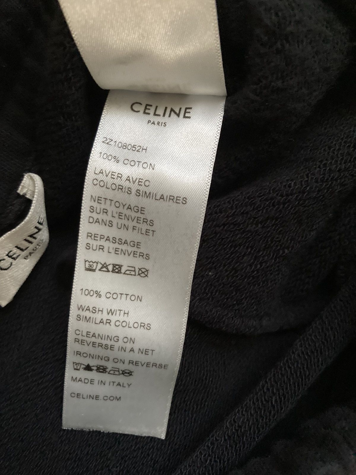 Celine × Hedi Slimane AW21 Celine Chain Track Pants Sweat 2021 Teen Knight Poem S Size US 30 / EU 46 - 8 Thumbnail
