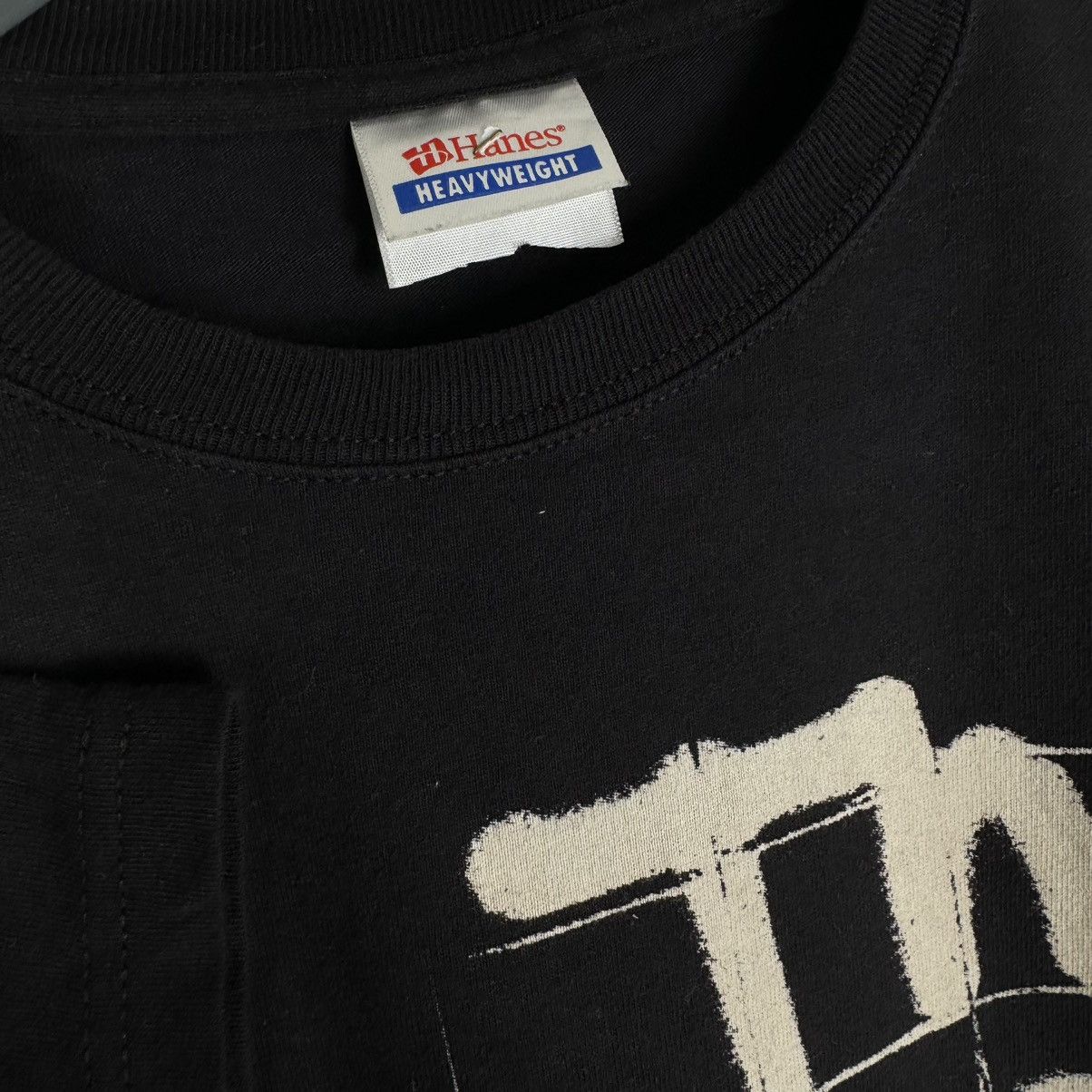 Band Tees Vintage 00s The Jam Logo Punk Rock Band Hanes T Shirt Size US M / EU 48-50 / 2 - 3 Thumbnail