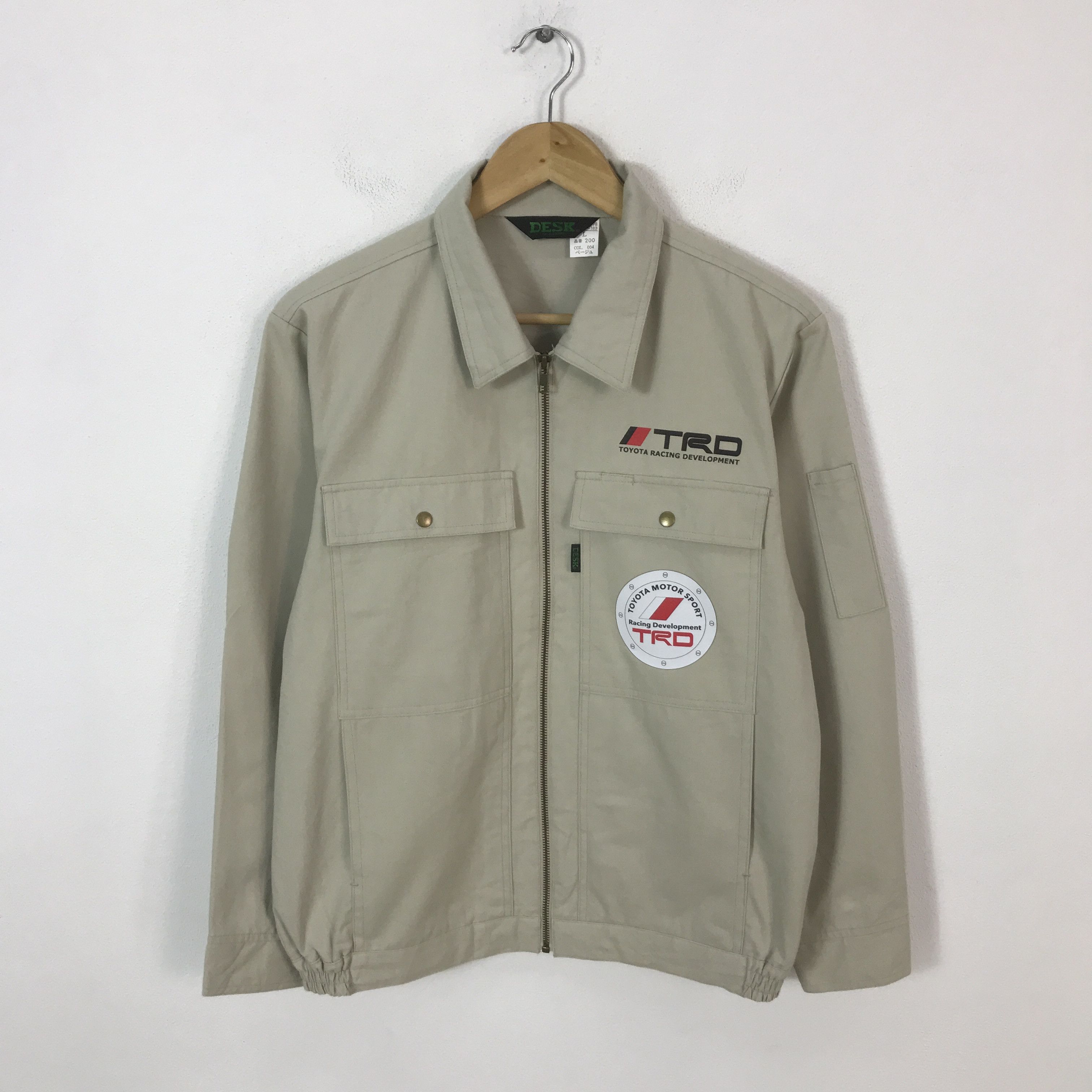 Japanese Brand Toyota TRD Racing Uniform Custom jacket K70B2 Size US L / EU 52-54 / 3 - 2 Thumbnail