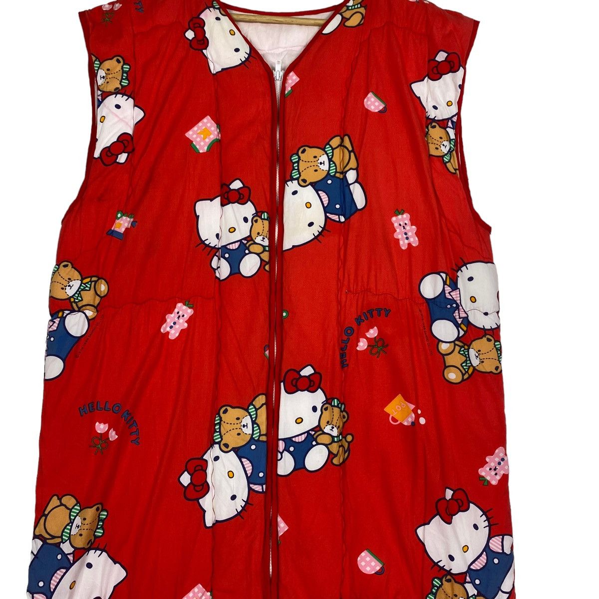 Cartoon Network Vintage Hello Kitty Deep Pile Long Vest Size US M / EU 48-50 / 2 - 5 Thumbnail