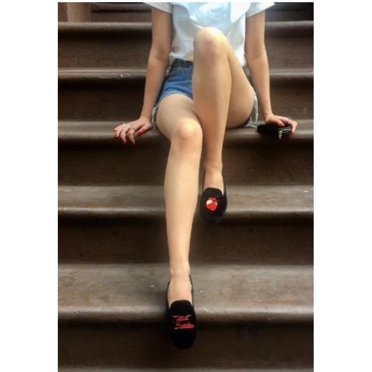 Other Heart Breaker Velvet SMOKING SHOE HEARTBREAKER Size US 8 / IT 38 - 12 Thumbnail