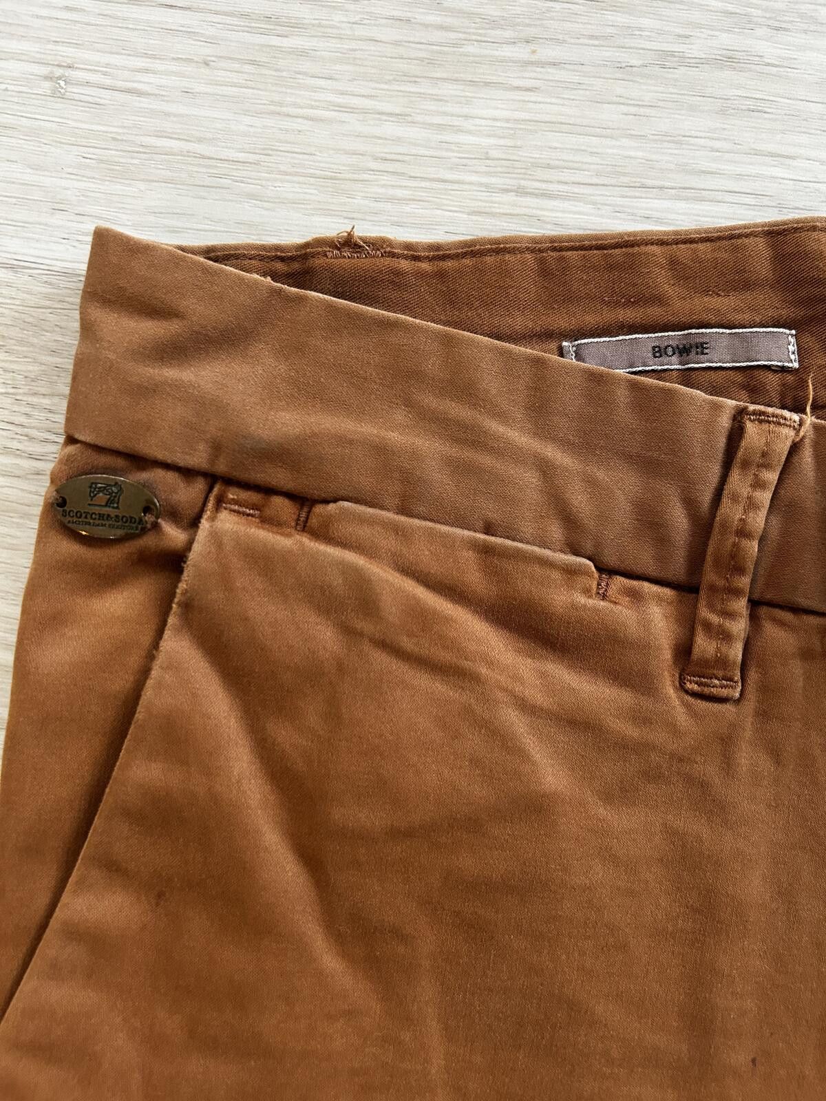 Scotch & Soda Scotch & Soda Brown Chinos 34x32 Size US 34 / EU 50 - 2 Thumbnail