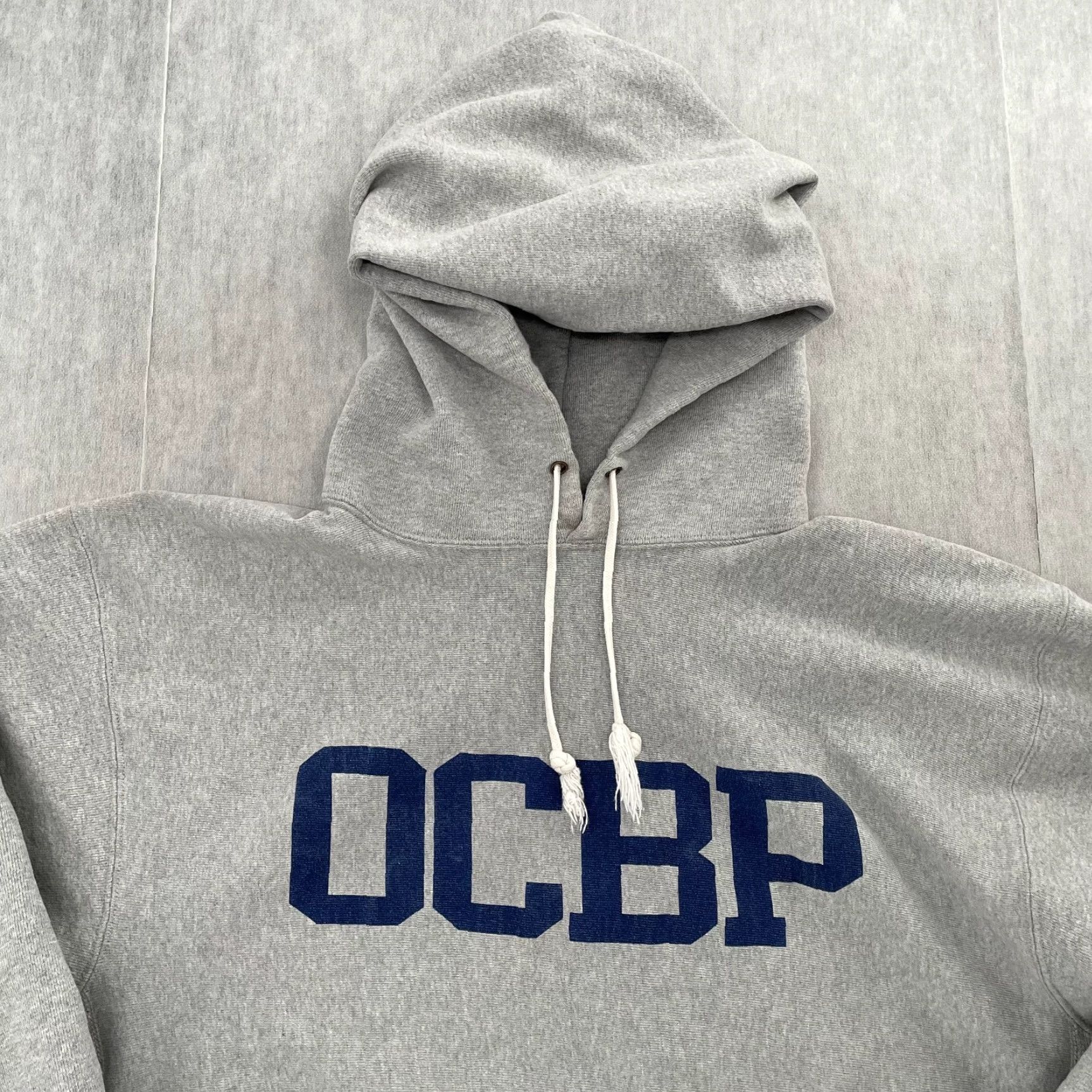 Champion VINTAGE Champion Hoodie Men 2XL Ocean City Beach Patrol New Jersey Reverse Weave Crew Neck Hooded Gray Logo 80s 90s Mens Size US XL / EU 56 / 4 - 3 Thumbnail