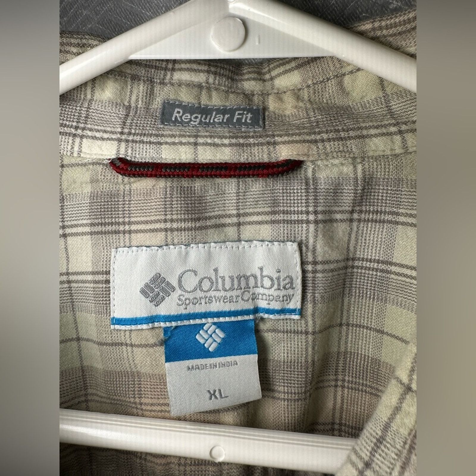 Columbia Columbia Shirt Men’s XL Plaid Long Sleeve Button Down EUC Size US XL / EU 56 / 4 - 2 Thumbnail