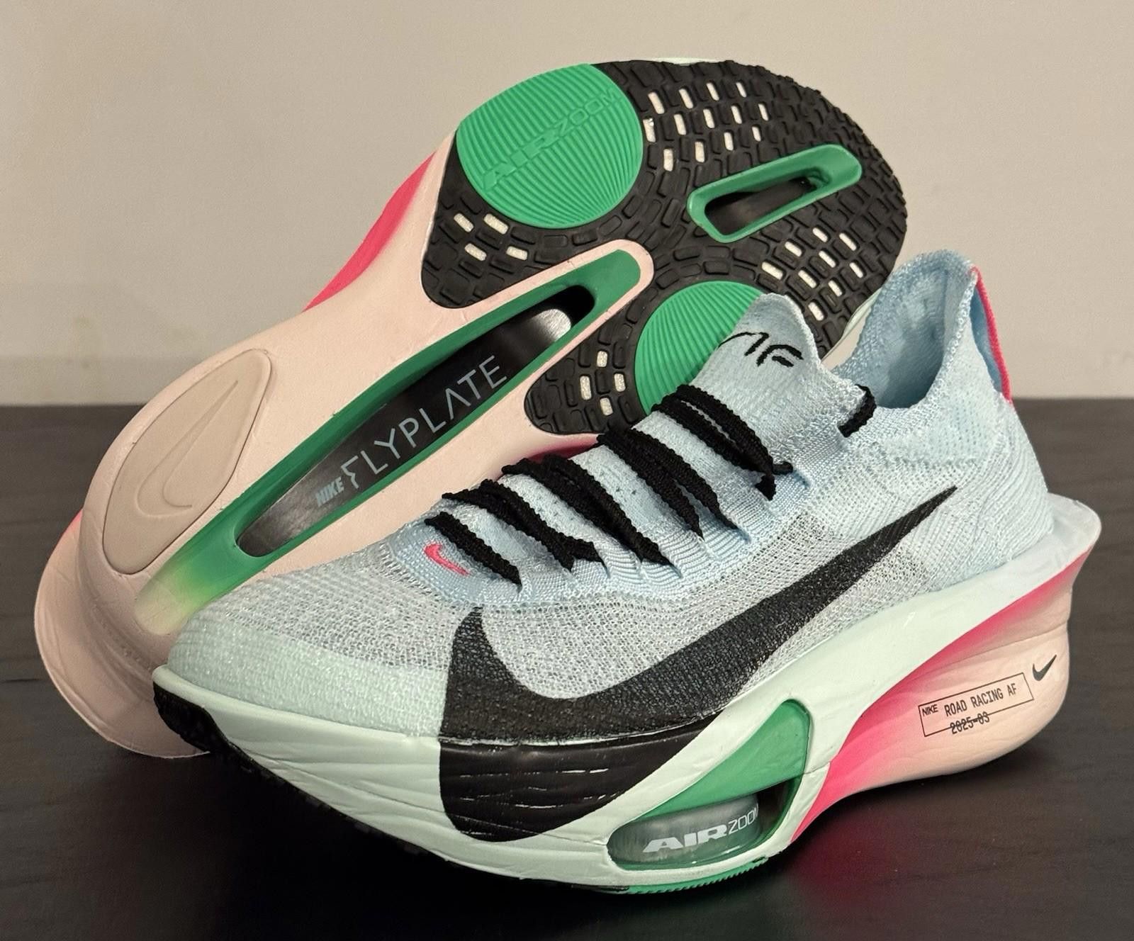 Nike Nike Air Zoom Alphafly Next% 3 Glacier Blue Black Mint Foam Size US 9 / EU 42 - 6 Thumbnail