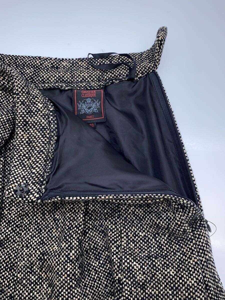Jean Paul Gaultier Pleated Wool Skirt Size 26" / US 2 / IT 38 - 3 Thumbnail