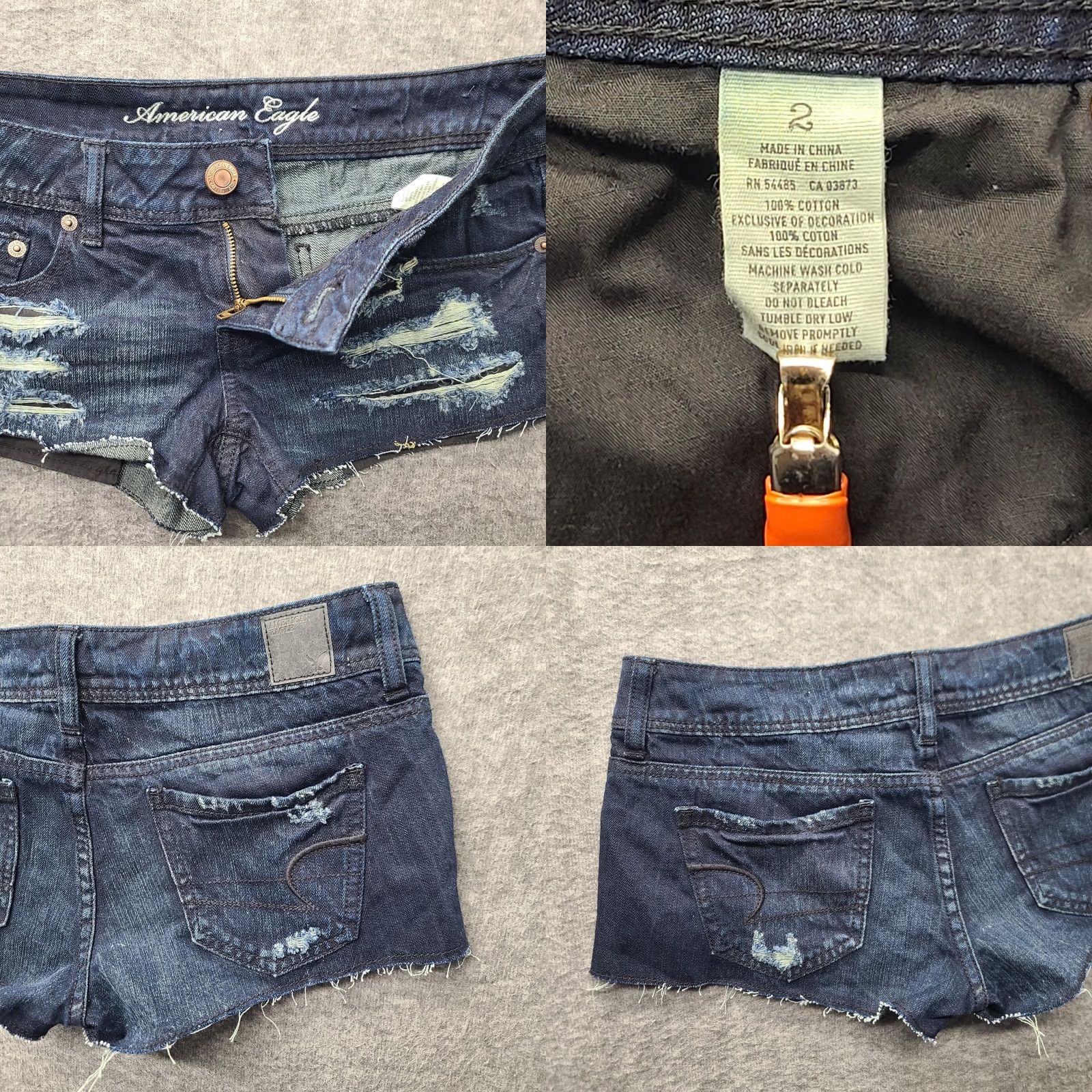 American Eagle Outfitters VINTAGE Size 26" / US 2 / IT 38 - 8 Thumbnail