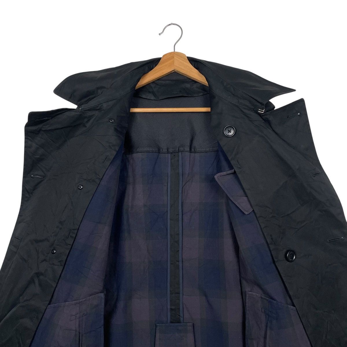 Takeo Kikuchi Takeo Kikuchi Double Breasted Trench Coat Size L / US 10 / IT 46 - 12 Thumbnail