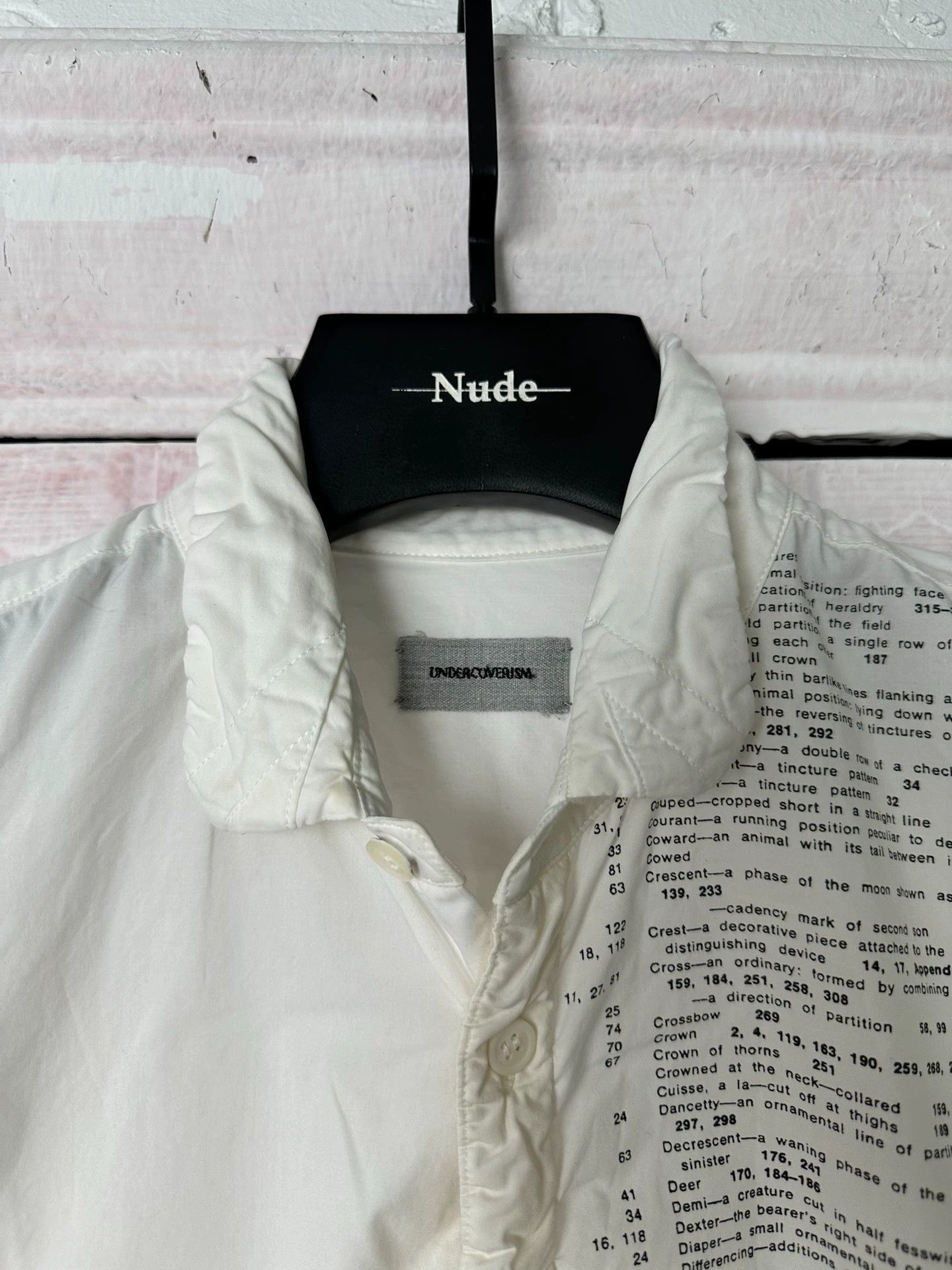 Undercover UNDERCOVER poetry fleece shirt Size US M / EU 48-50 / 2 - 7 Thumbnail