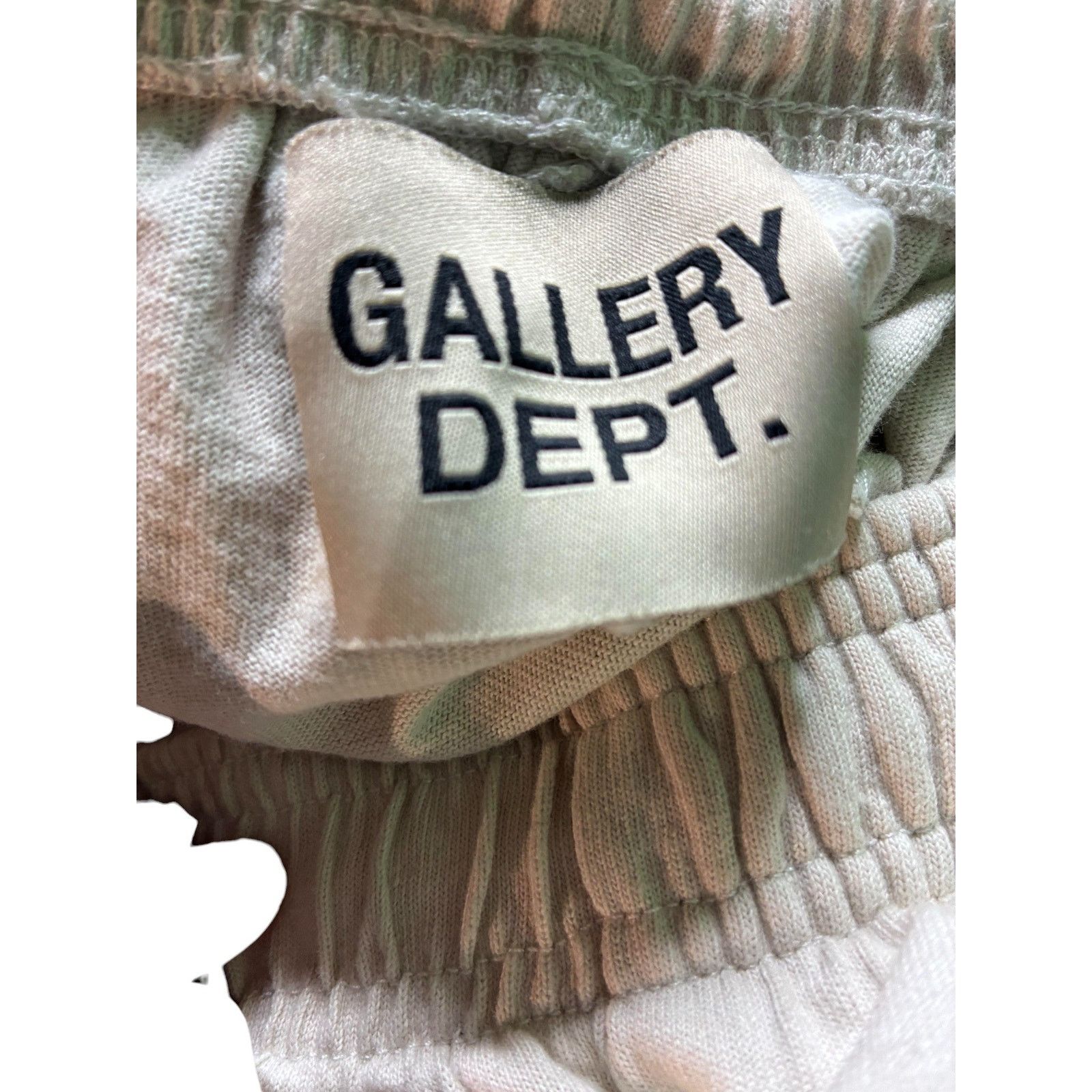 Gallery Dept. Gallery Dept 'Paint Splatter Logo' Cream Shorts Size 34" / US 12 / IT 48 - 3 Thumbnail