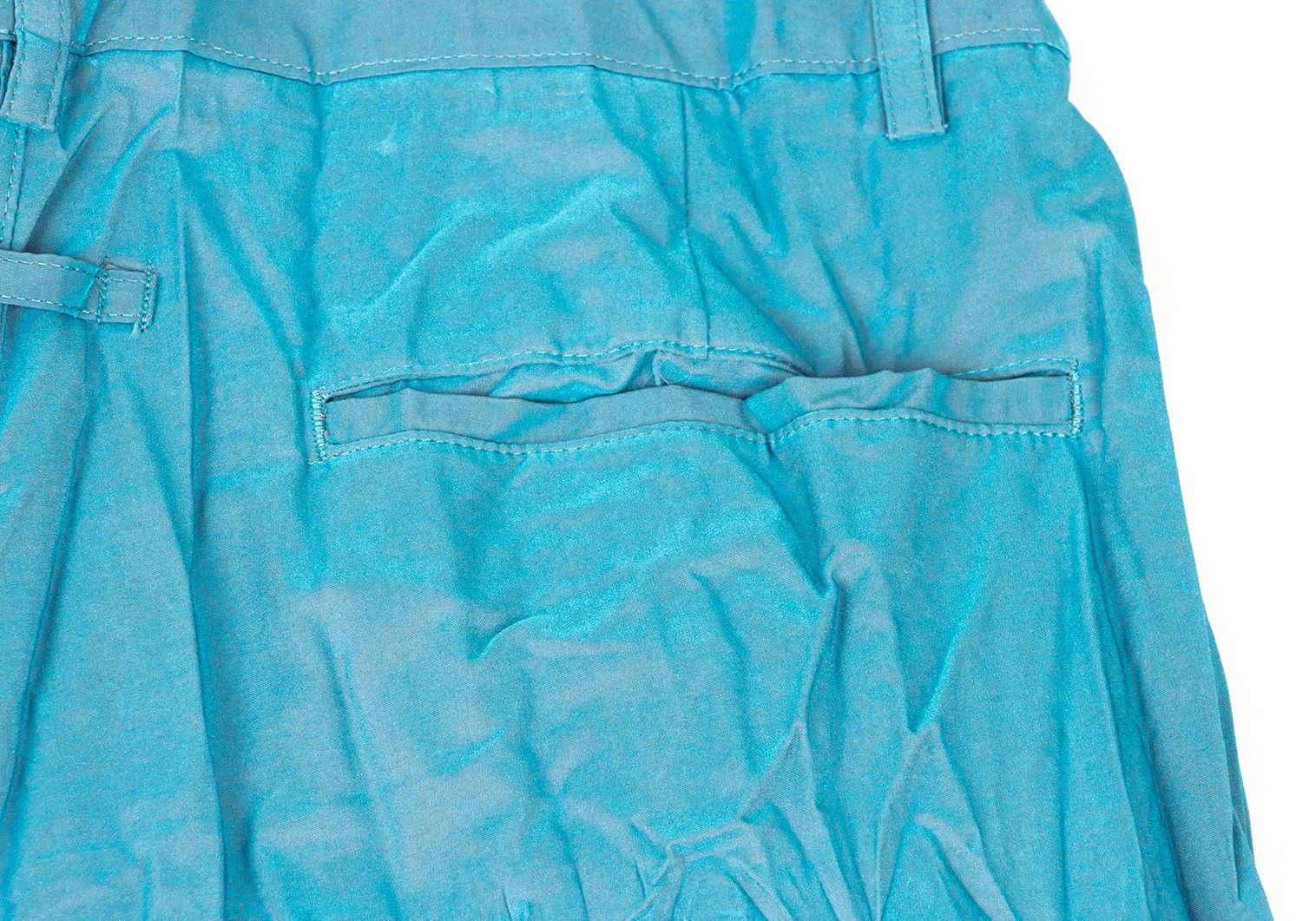 Jean Paul Gaultier Cotton-Poly Casual Pants in Light Blue, Size 48 Size US 32 / EU 48 - 12 Thumbnail