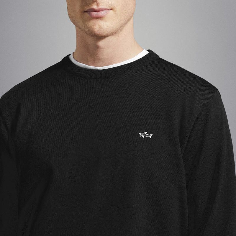 Paul & Shark Paul & Shark Yachting Design wool black logo knit sweater Size US M / EU 48-50 / 2 - 2 Thumbnail