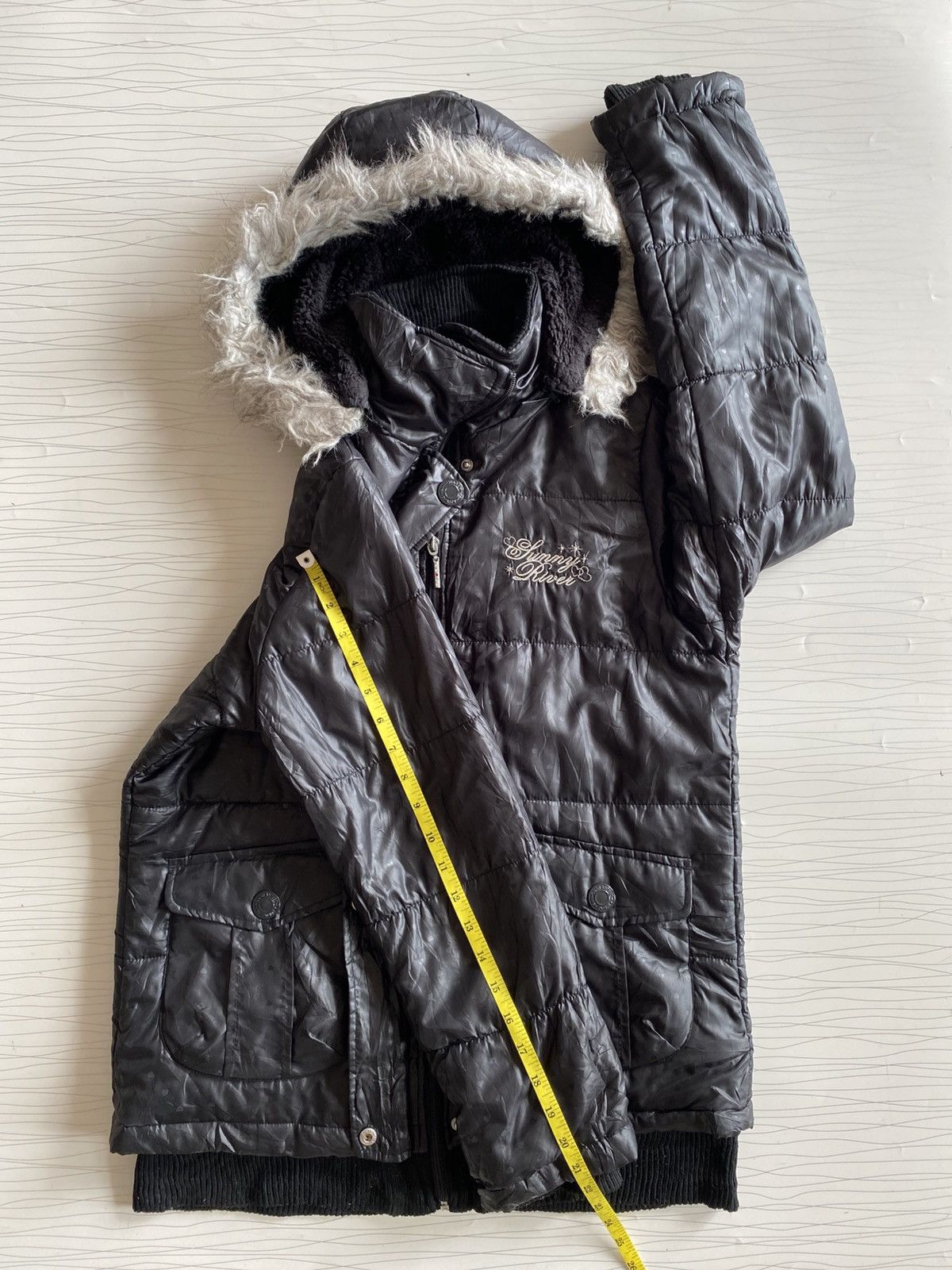 20471120 Sirmione Puffer Fur Hoodie ifsixwasnine lgb style Size US XL / EU 56 / 4 - 11 Thumbnail