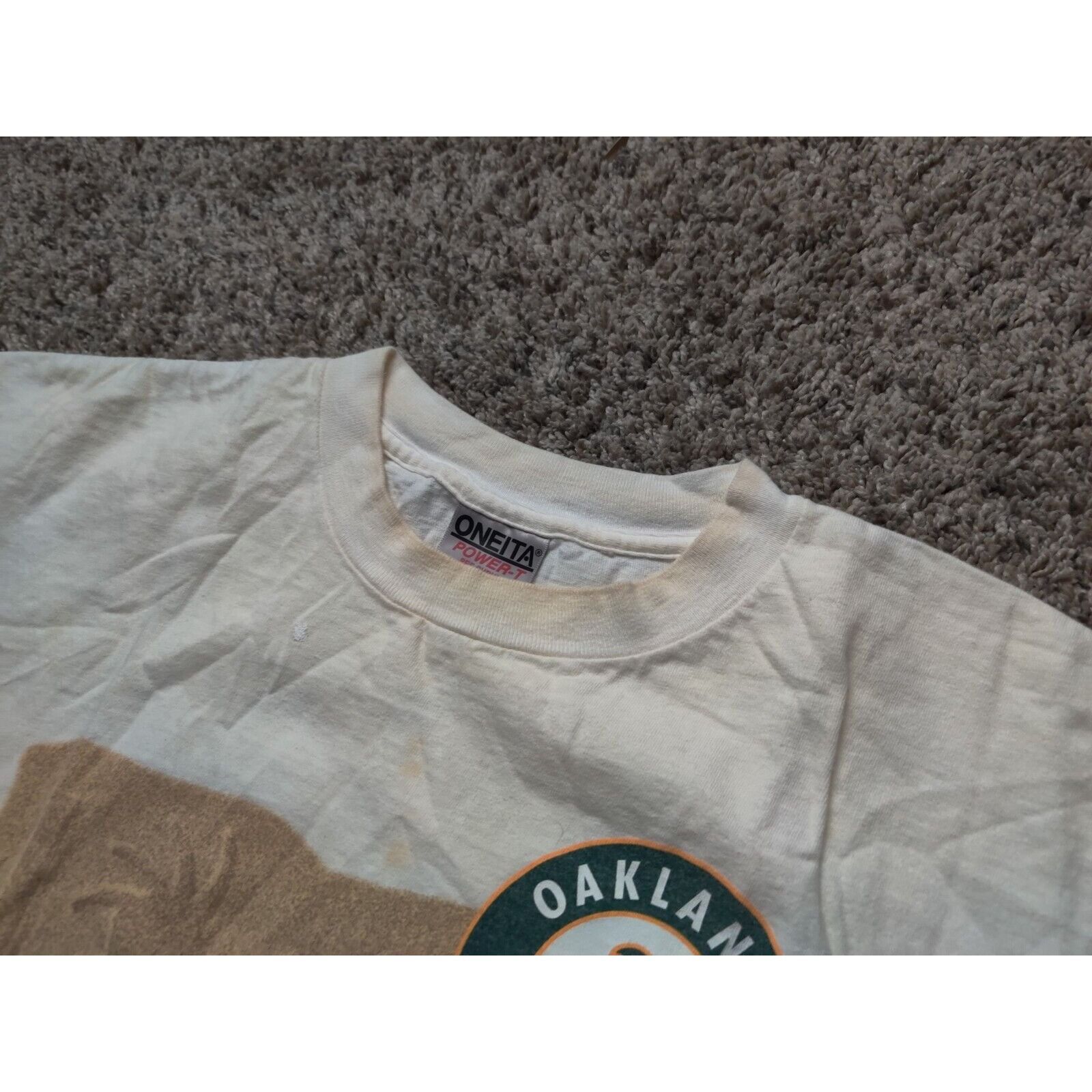 MLB VINTAGE Oakland Athletics Shirt Adult Mens Cactus League Size US XL / EU 56 / 4 - 14 Thumbnail
