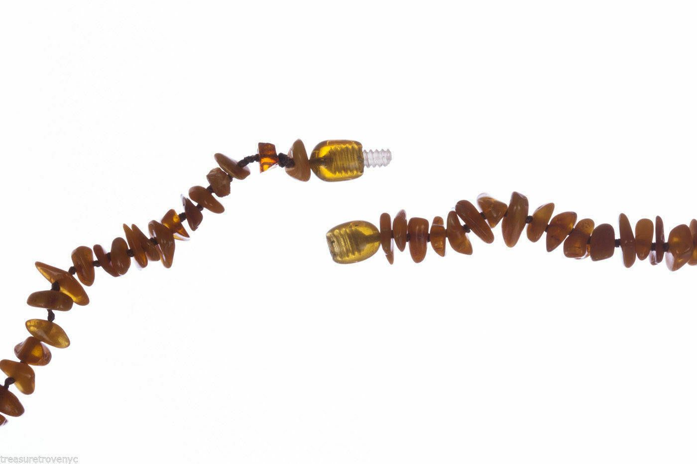 Designer Baltic Amber Chip Bead Flapper Necklace Size ONE SIZE - 6 Thumbnail