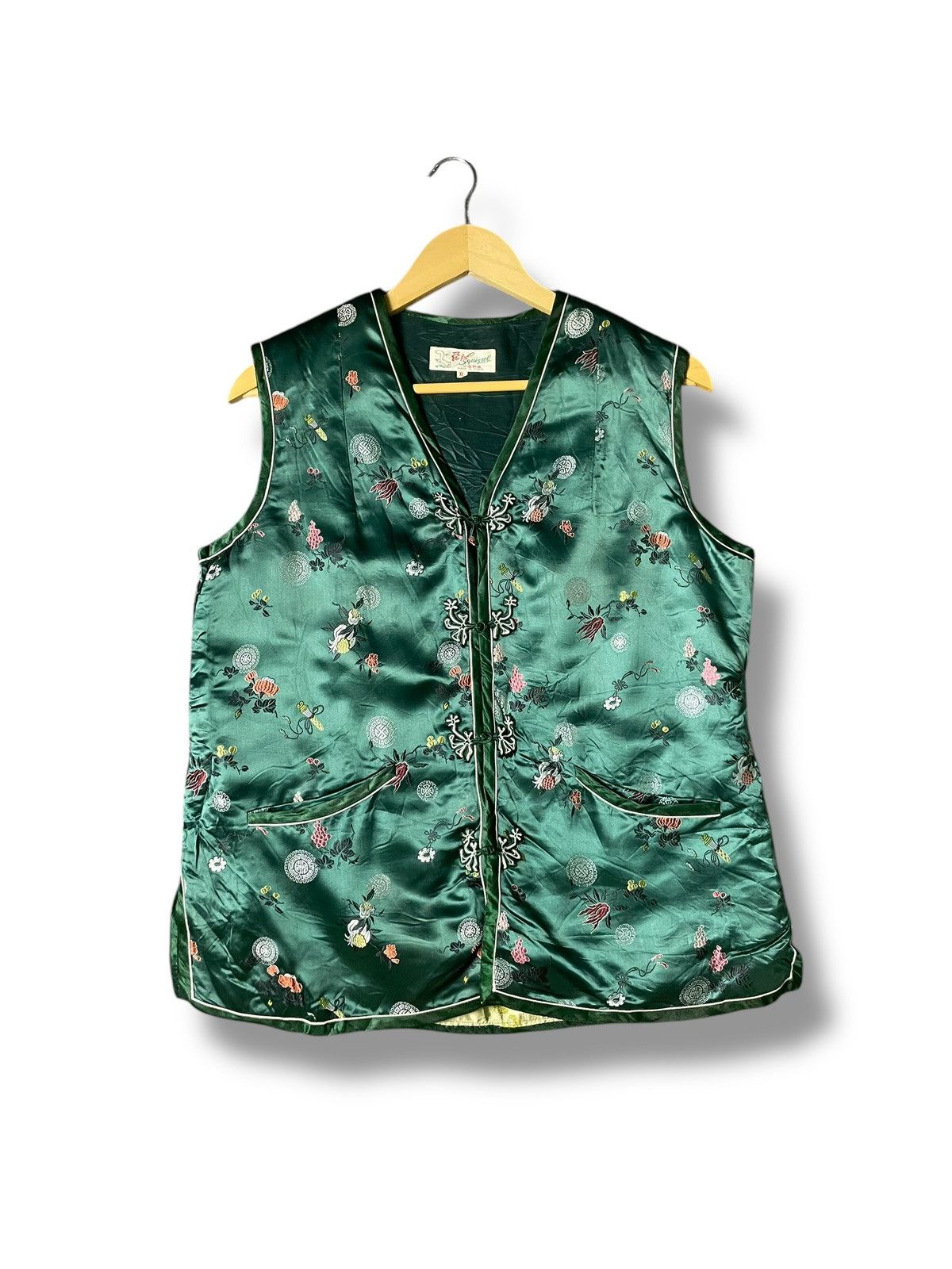 Market Squirrel Brand Satin Silk Outerwear Vests (60) Size US XXS / EU 40 - 1 Thumbnail
