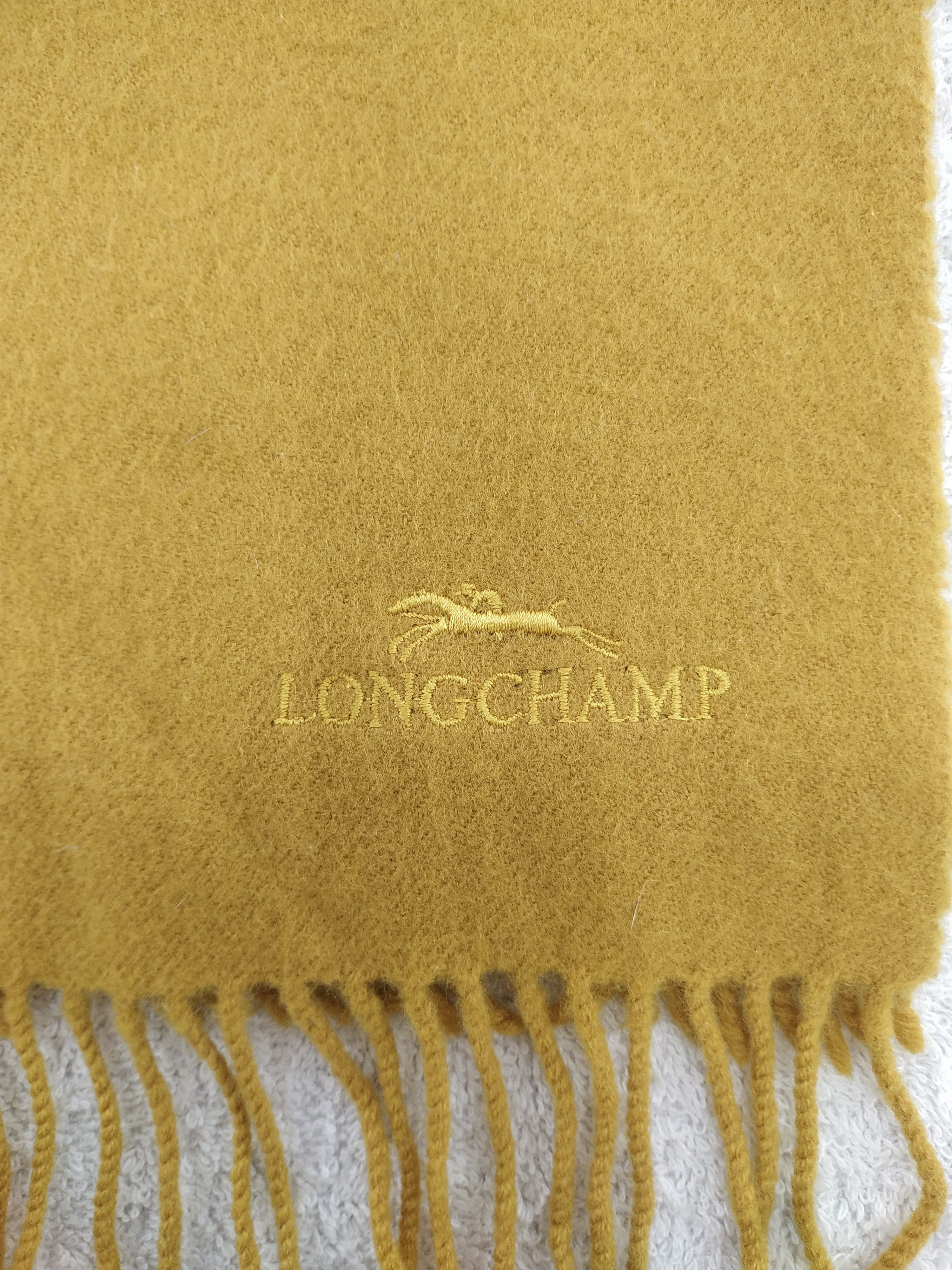 Longchamp Vintage Longchamp Scarf/Muffler/Neckwear MF141 Size ONE SIZE - 5 Thumbnail