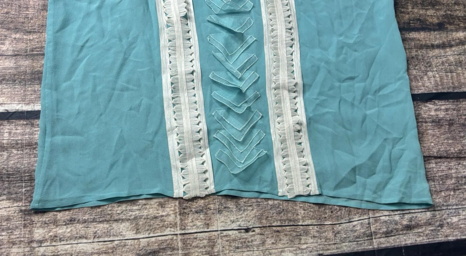 Other Sachin and Babi for Ankasa Top Women's S Silk Ruffle Kimono Size S / US 4 / IT 40 - 6 Thumbnail