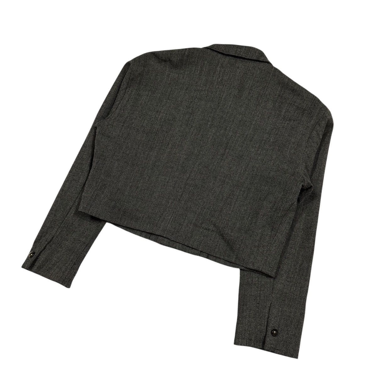 Chloe Vtg🔥90’s MissChloe Gabardine Crop Jacket Double Breasted Size S / US 4 / IT 40 - 11 Thumbnail