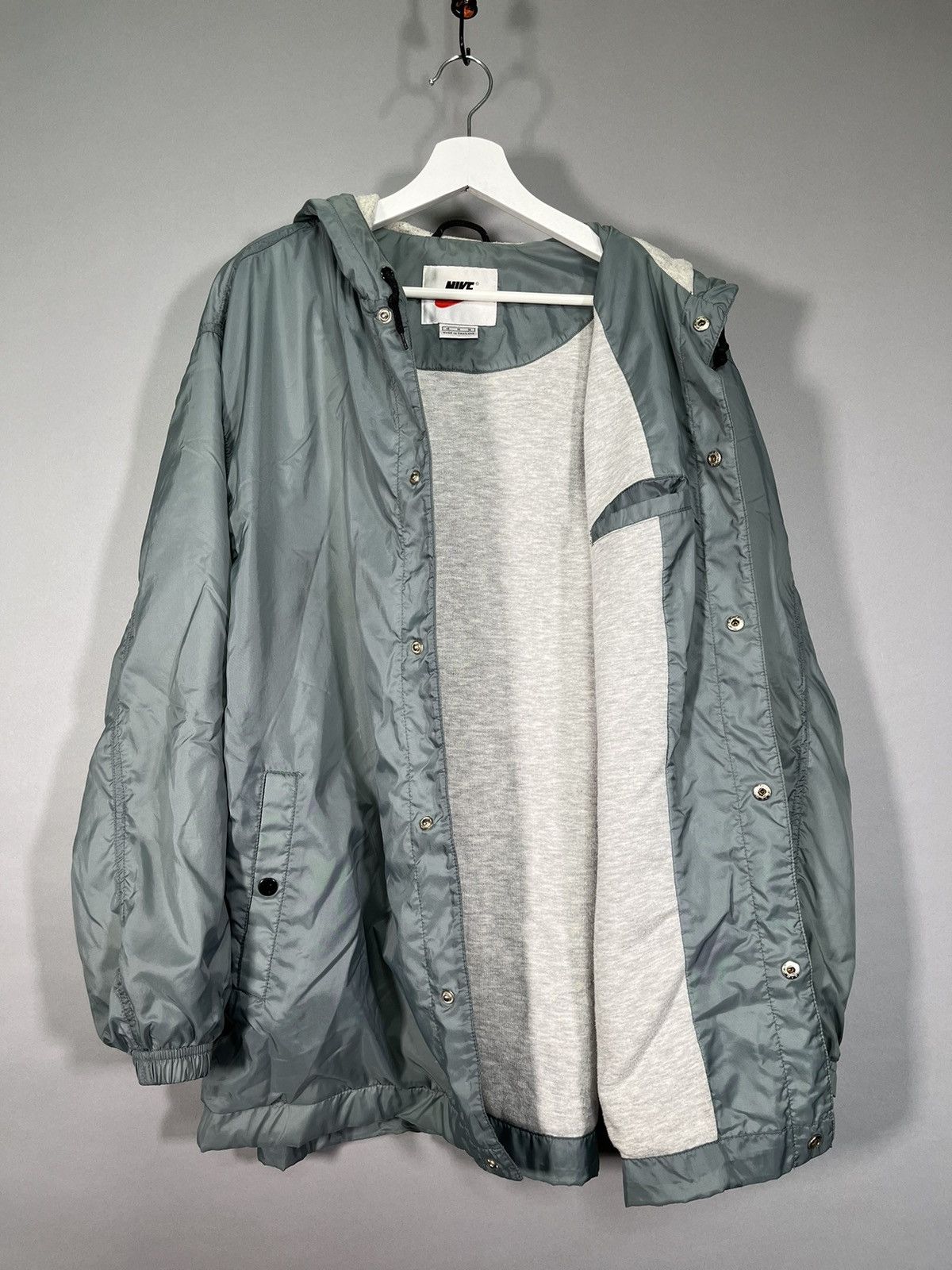 Nike × Vintage Crazy 1990’s Vintage Nike Embroidered Swoosh Spellout Jacket Size US M / EU 48-50 / 2 - 5 Thumbnail