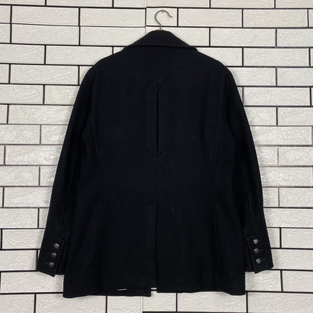 Japanese Brand 📌Vintage Wool Jacket Sabi Sabi Deluxe Runway Issey Miyake Size US M / EU 48-50 / 2 - 9 Thumbnail