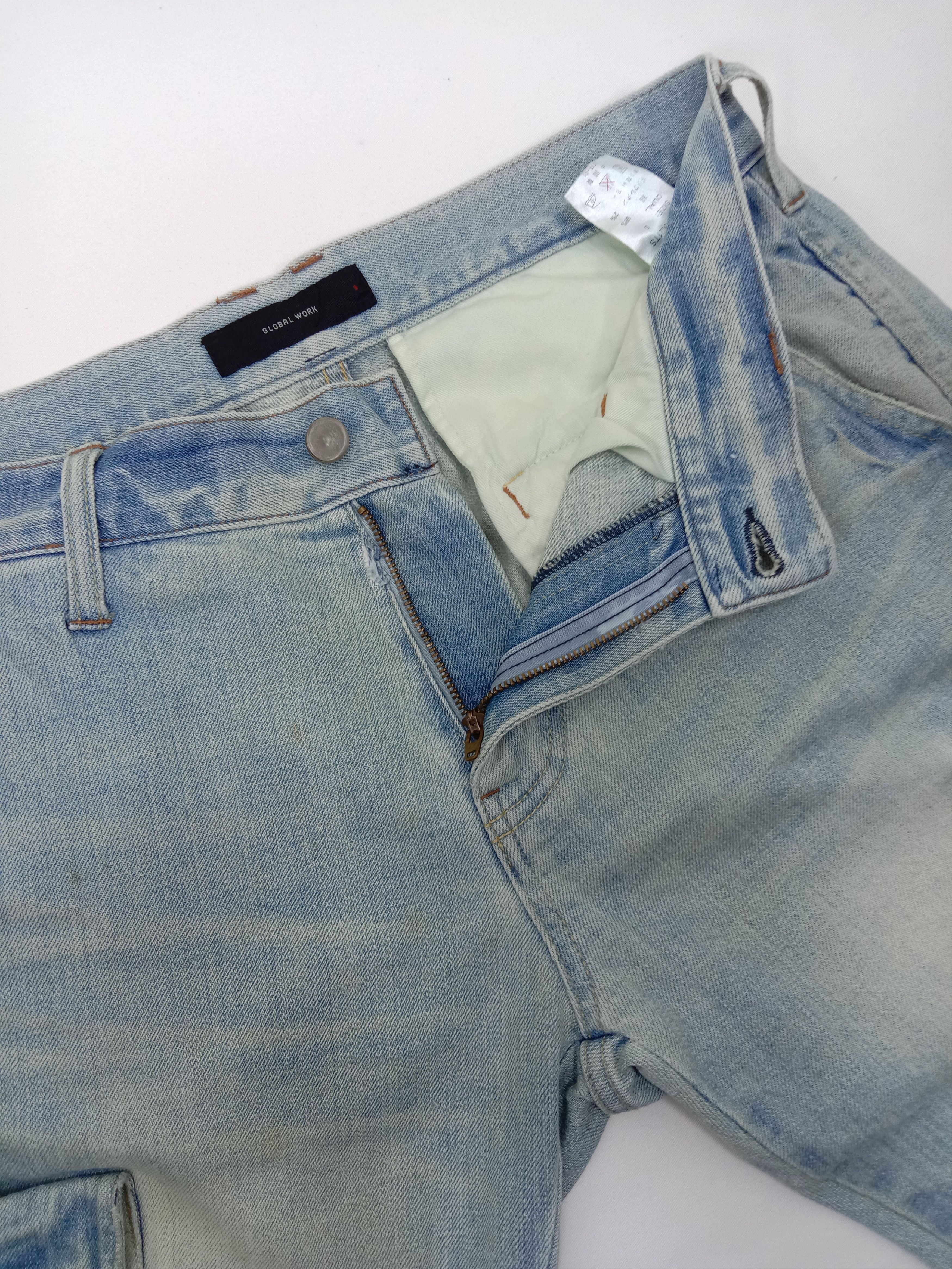 Global Work Vintage Global Work Multi Pocket Cargo Jeans Size US 30 / EU 46 - 11 Thumbnail