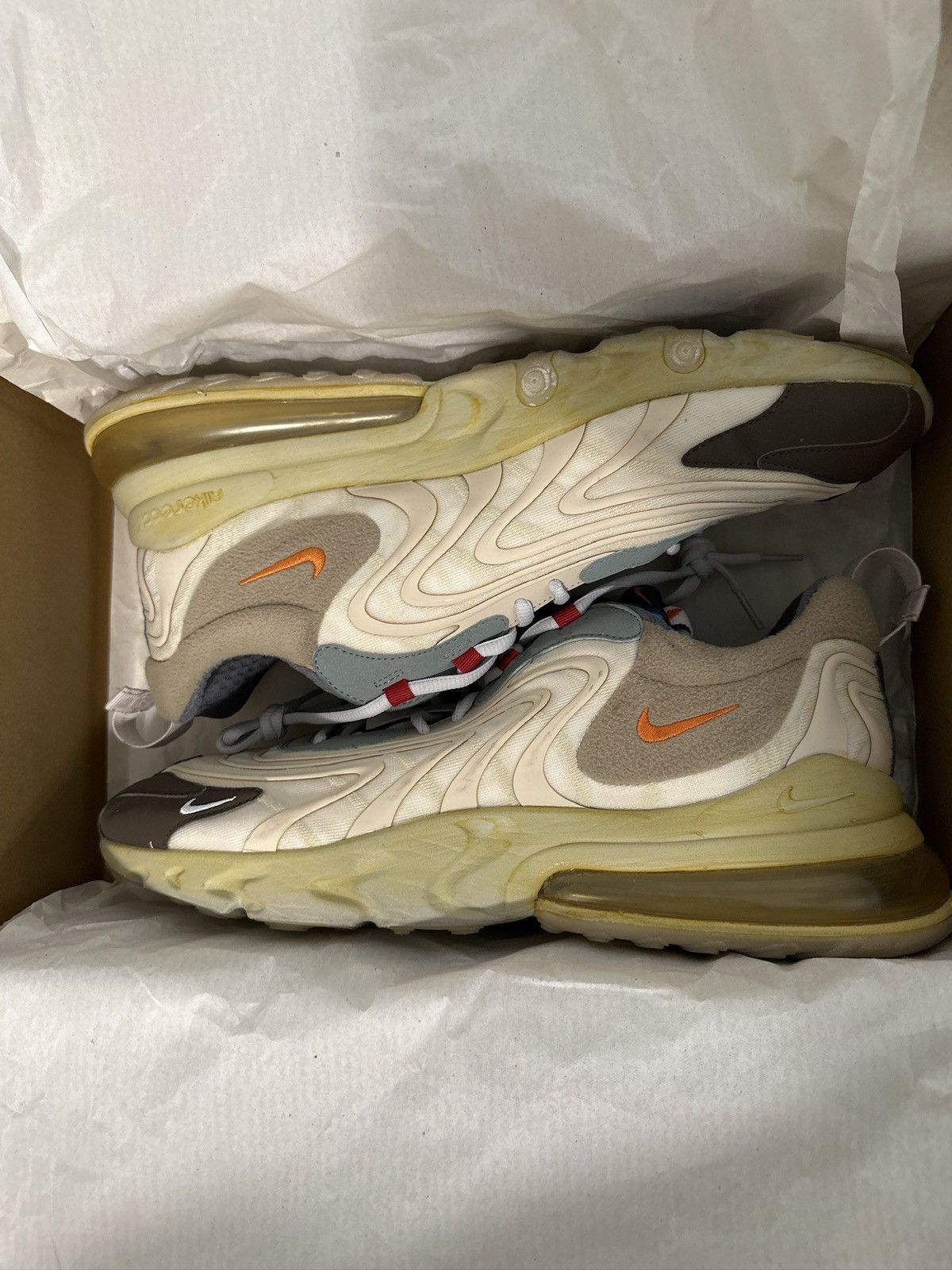 Nike × Travis Scott AIR MAX 270 CACTUS TRAILS Size US 15 / EU 48 - 1 Thumbnail