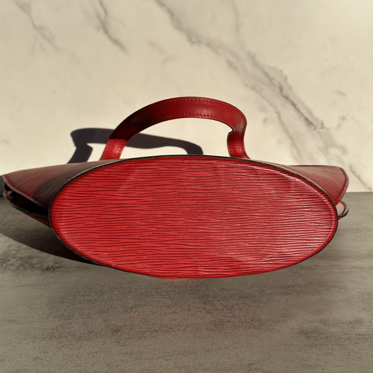 Louis Vuitton Louis Vuitton Epi Saint Jacques PM Castillan Red Size ONE SIZE - 8 Thumbnail