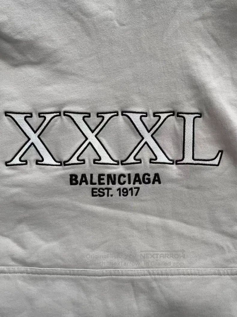 Balenciaga Balenciaga Logo Letter Cotton Print Pullover Long Sleeve S Size US S / EU 44-46 / 1 - 3 Thumbnail