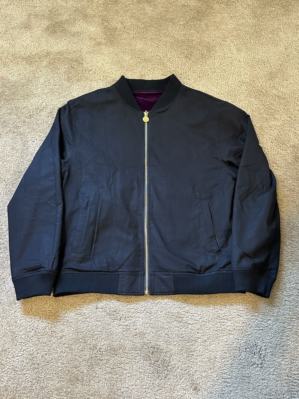 Other Timeless Piece Custom Reversible Bomber jacket Purple Size US L / EU 52-54 / 3 - 7 Thumbnail