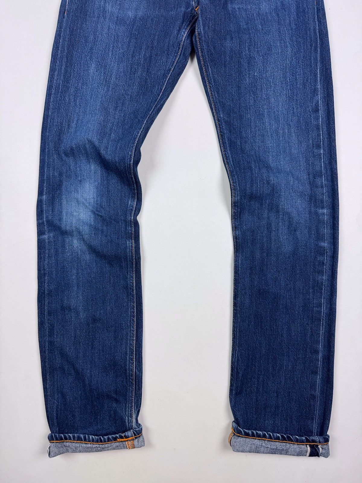 Nudie Jeans Nudie Jeans Co. Thin Finn Org.Dry Heavy Selvage Denim Jeans Size US 30 / EU 46 - 2 Thumbnail