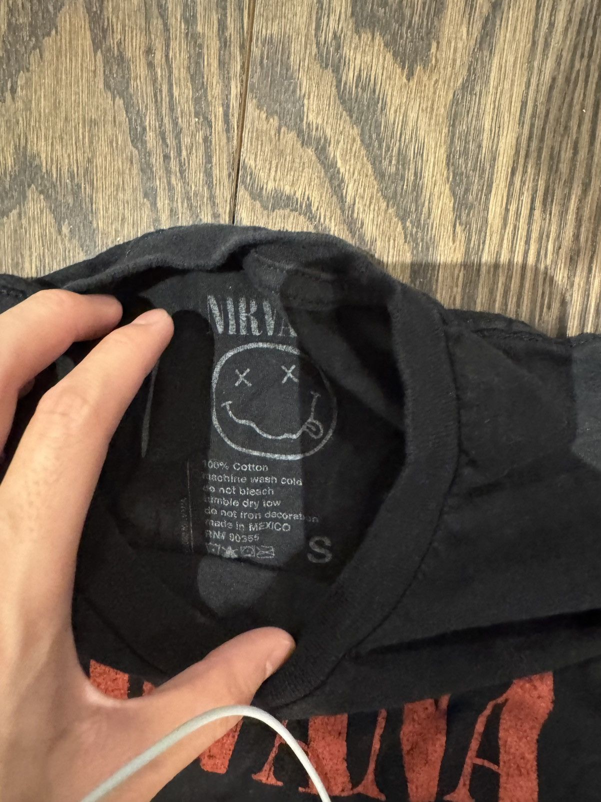 Vintage VINTAGE NIRVANA T SHIRT Size US S / EU 44-46 / 1 - 2 Thumbnail