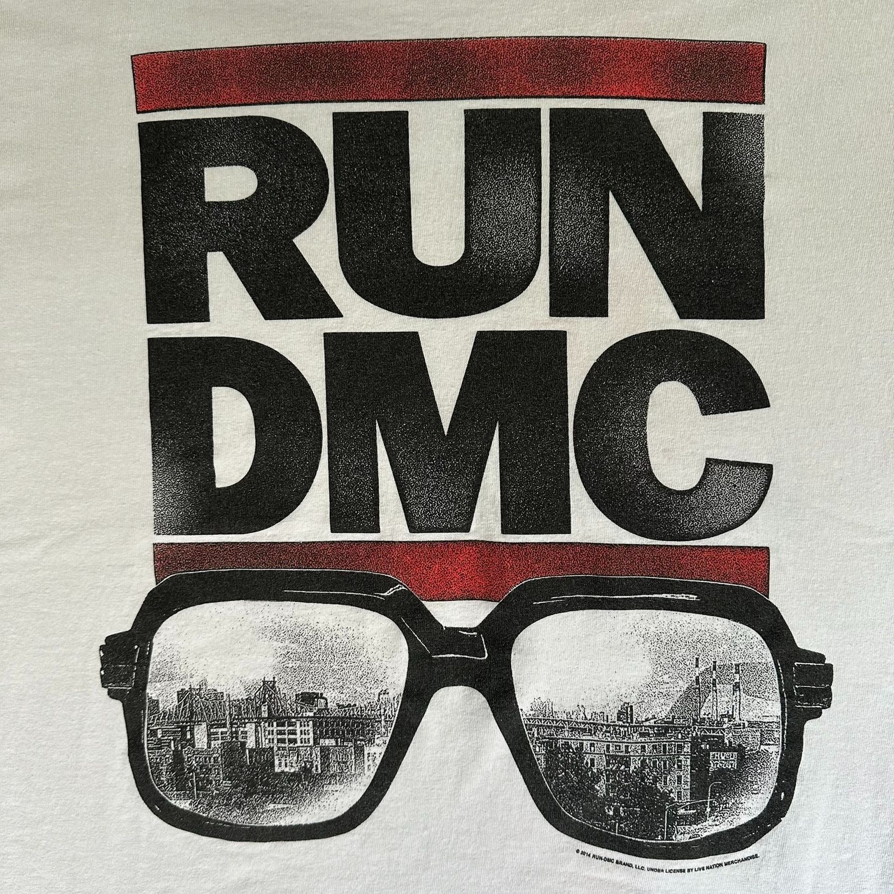 RUN DMC Vintage Run DMC T-Shirt Y2K Glasses City NYC Rap Hip Hop Tee Size US L / EU 52-54 / 3 - 2 Thumbnail