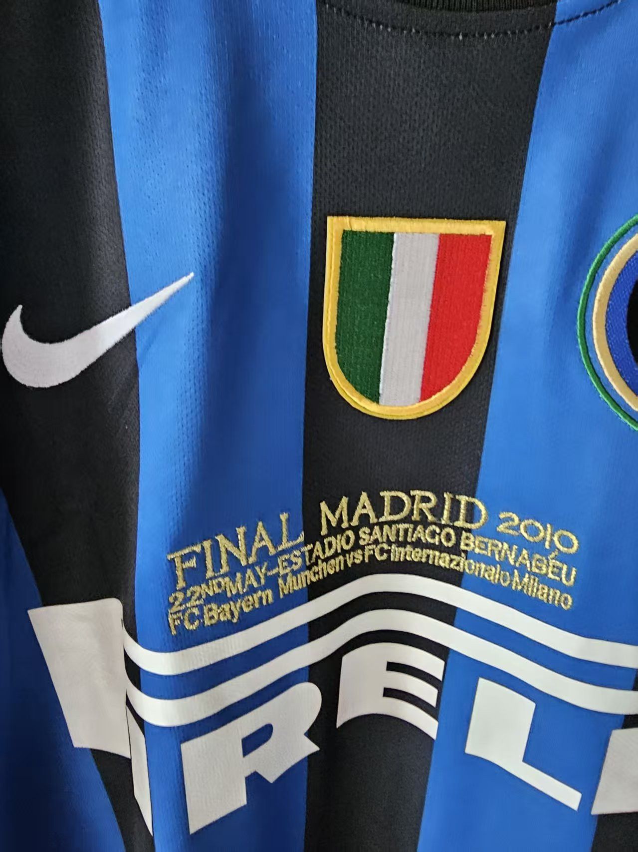 Nike Diego Milito Jersey 2010 Inter Milan Size US XL / EU 56 / 4 - 3 Thumbnail
