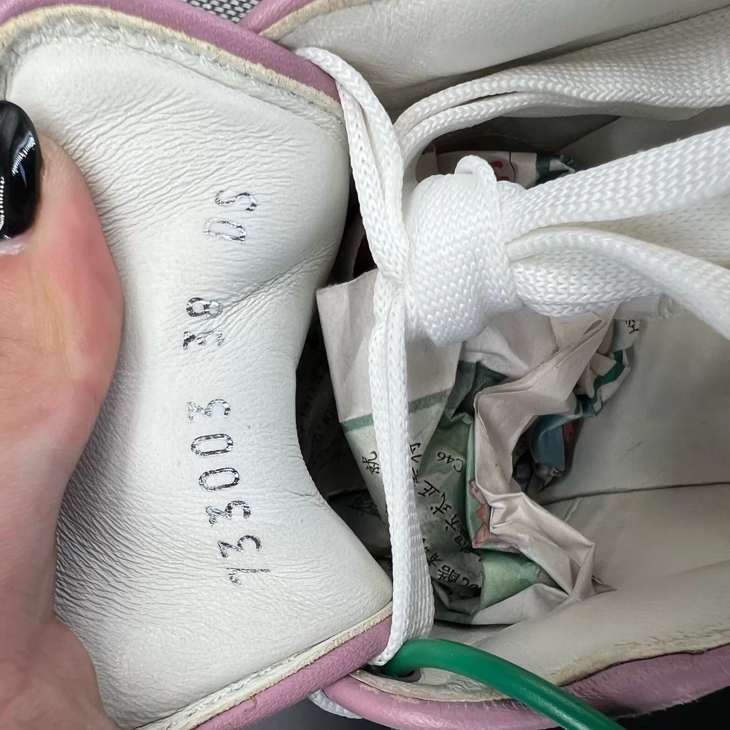 Alexander McQueen McQueen White Green 38 shoes Size US 7.5 / IT 37.5 - 8 Thumbnail