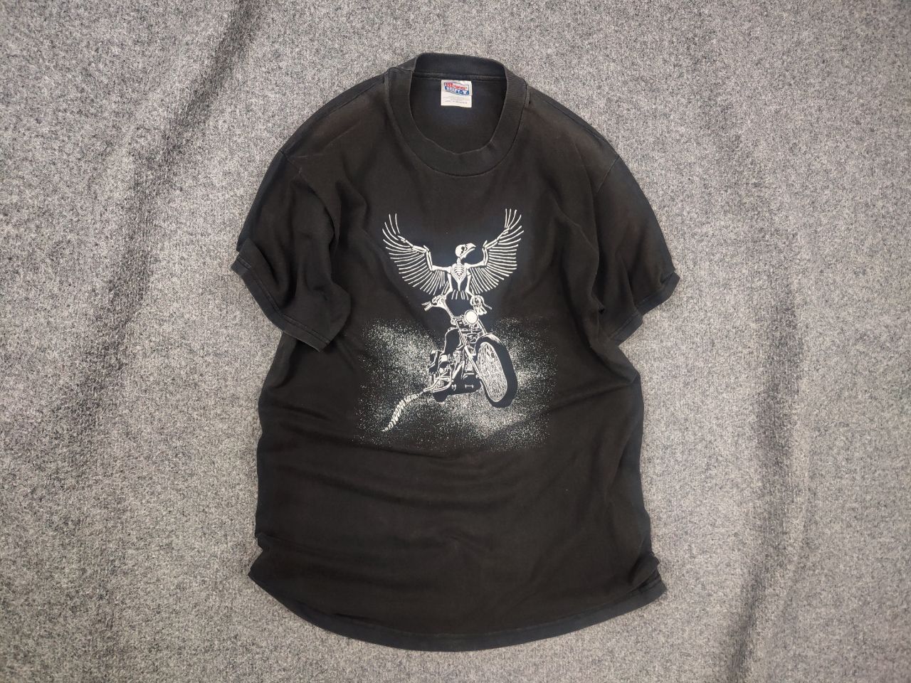 Other Vintage 1993 Harley Davidson Golden Gate Faded T shirt Tee Size US M / EU 48-50 / 2 - 1 Thumbnail