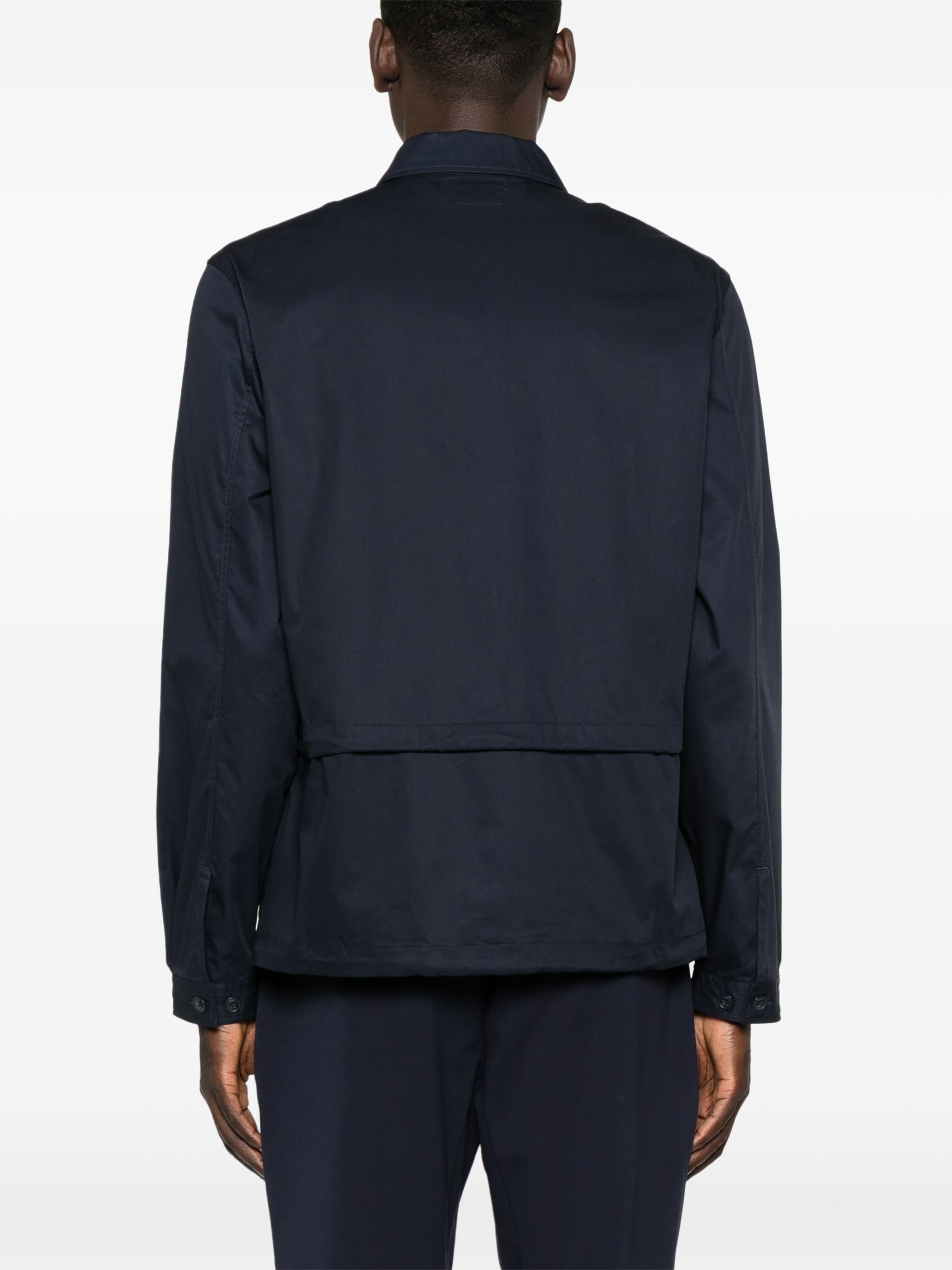 C.P. Company o1y1224 Solid Color Shirt in Navy Blue Size US M / EU 48-50 / 2 - 4 Thumbnail