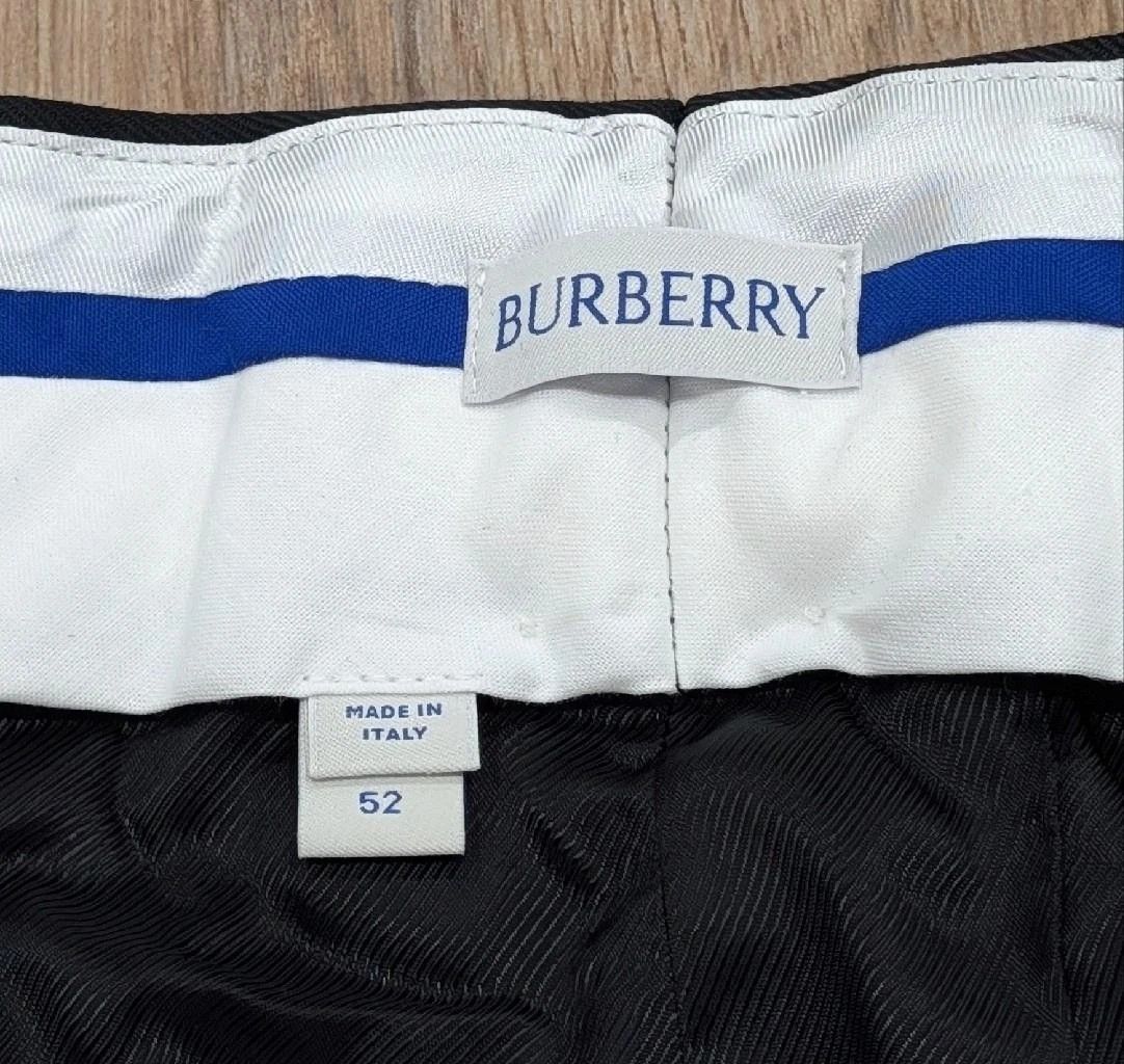 Burberry Burberry Wool Blend Trousers Pants Black 52 US 36 Size US 36 / EU 52 - 6 Thumbnail