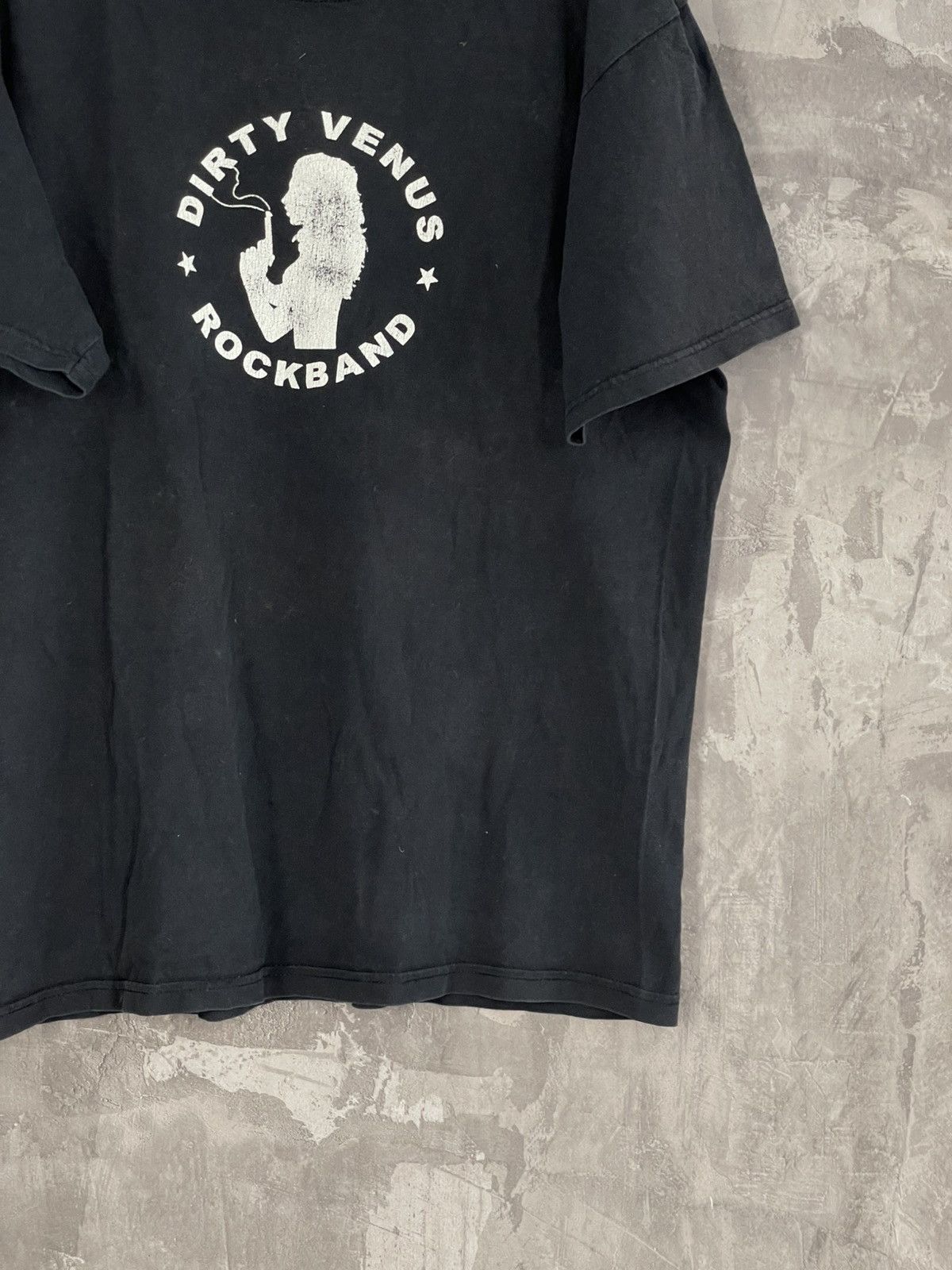 Hysteric Glamour × Vintage Vintage Faded Black Glamour Y2K Dirty Venus T shirt Size US L / EU 52-54 / 3 - 6 Thumbnail