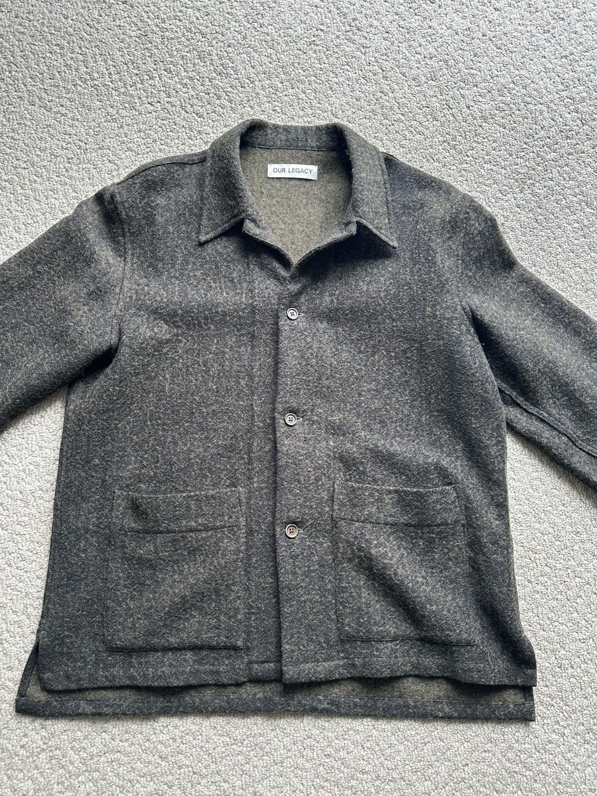 Our Legacy Our Legacy Green and Black Haven Jacket Size US M / EU 48-50 / 2 - 2 Thumbnail