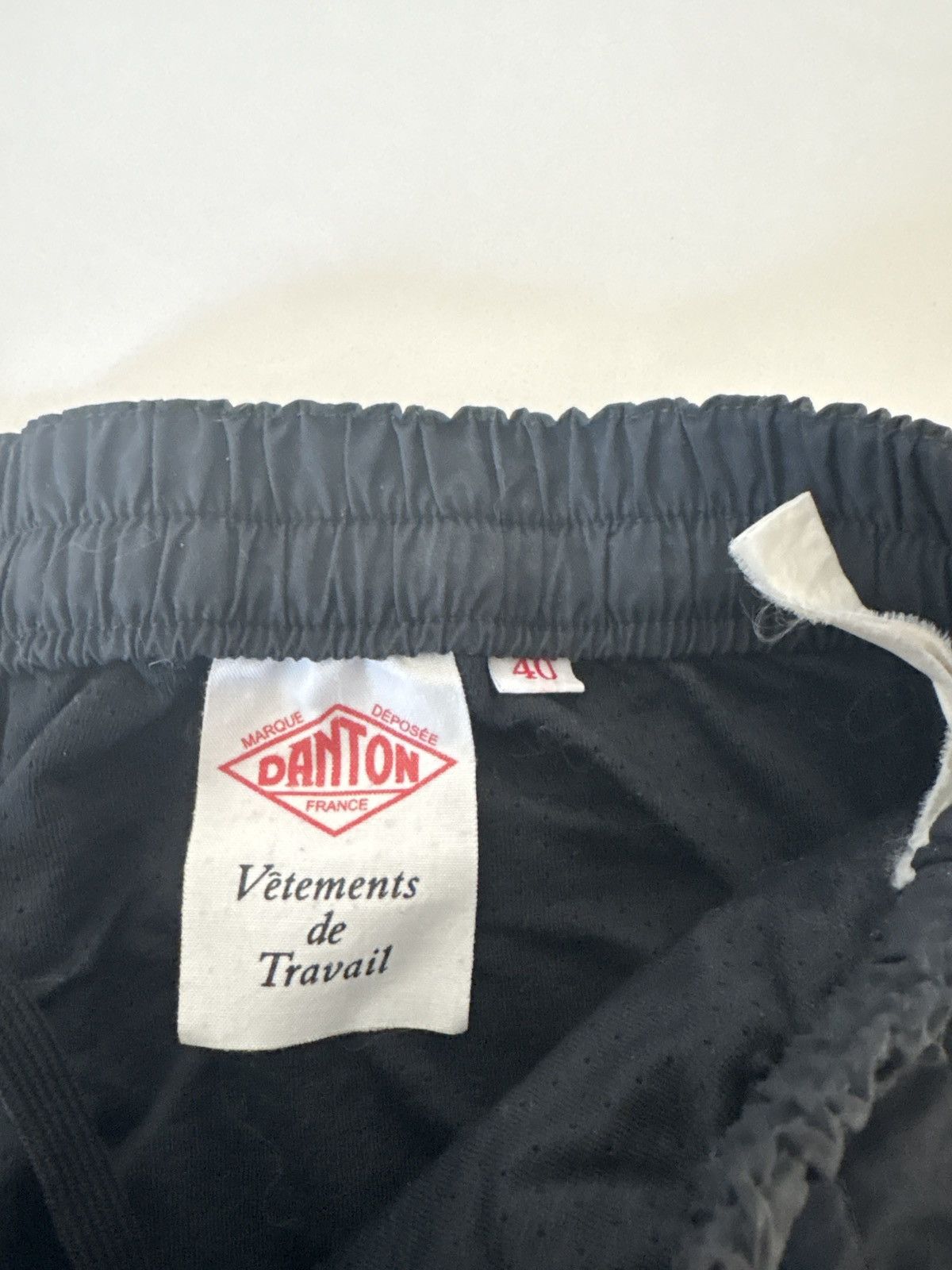 Danton Danton Black Nylon Shorts Size US 40 / EU 56 - 2 Thumbnail