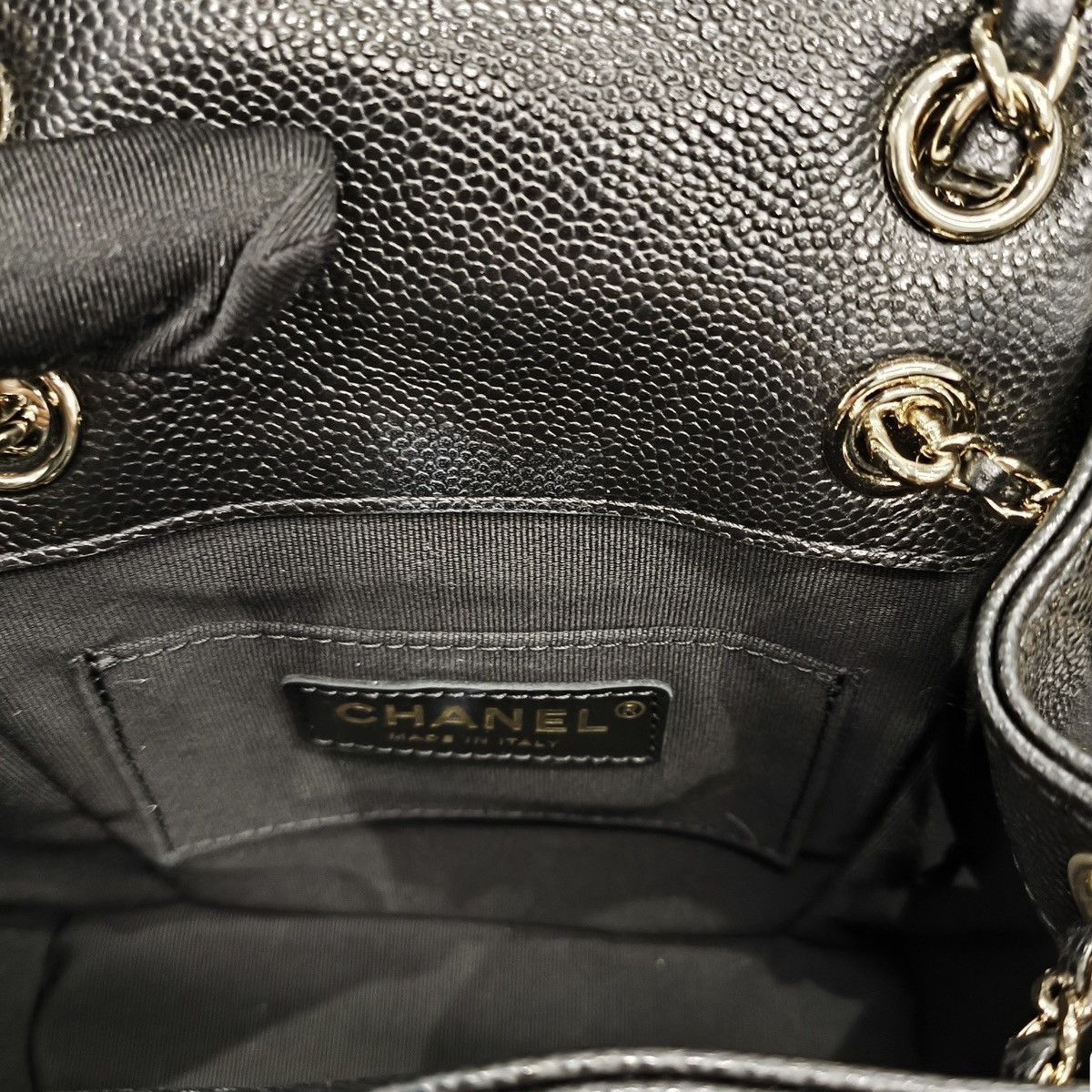 Chanel Chanel Duma Medium Shiny Black Caviar Quilted Backpack Size ONE SIZE - 13 Thumbnail