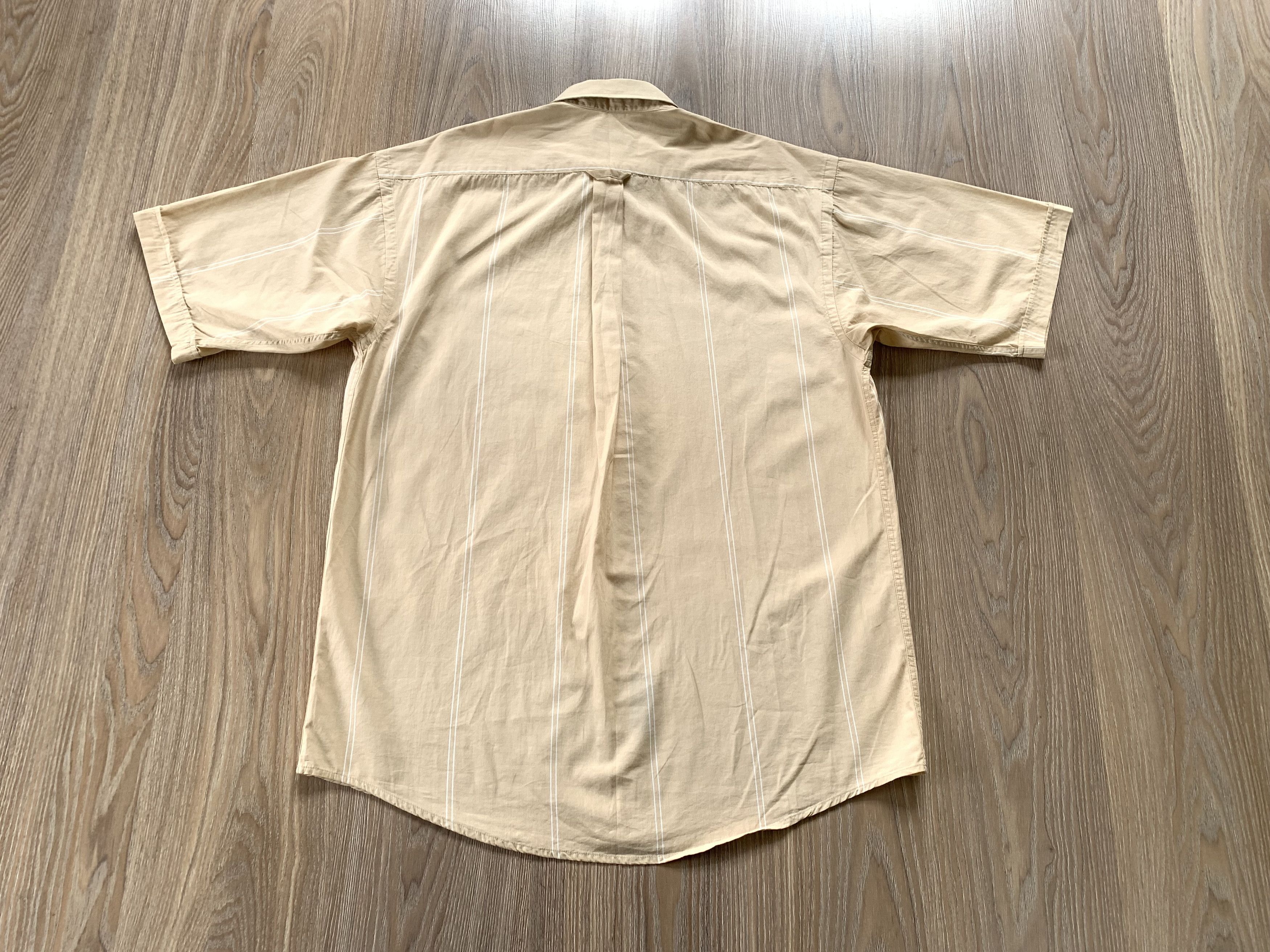 Gant Gant Adventure Print Beige Short Sleeve Pocket Shirt Size US L / EU 52-54 / 3 - 3 Thumbnail