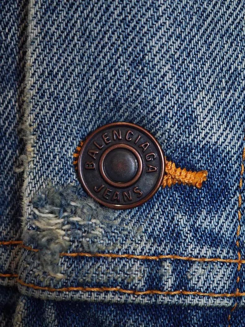 Balenciaga Balenciaga Denim Jacket Size US M / EU 48-50 / 2 - 4 Thumbnail