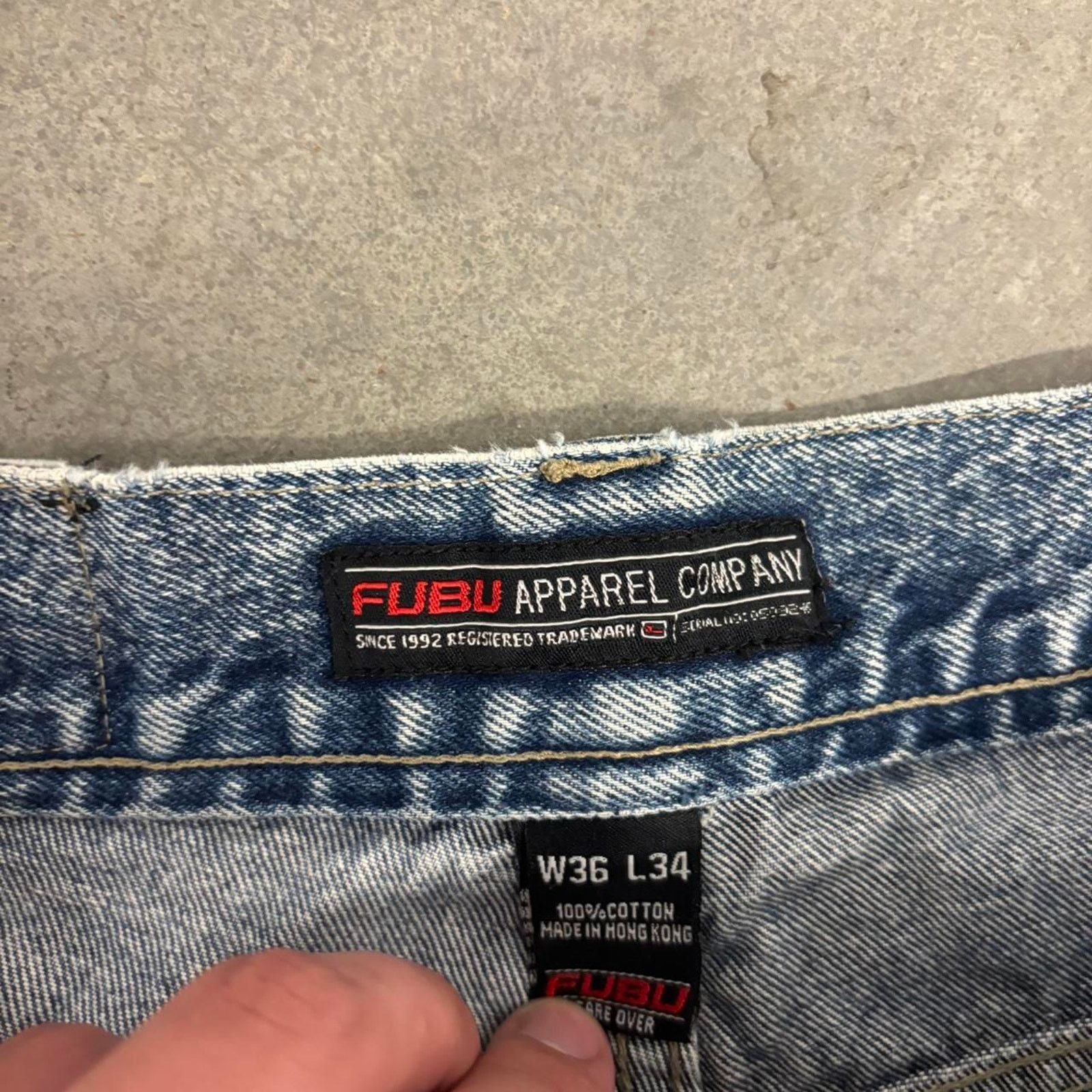 Fubu Vintage y2k fubu baggy jeans Size US 36 / EU 52 - 6 Thumbnail