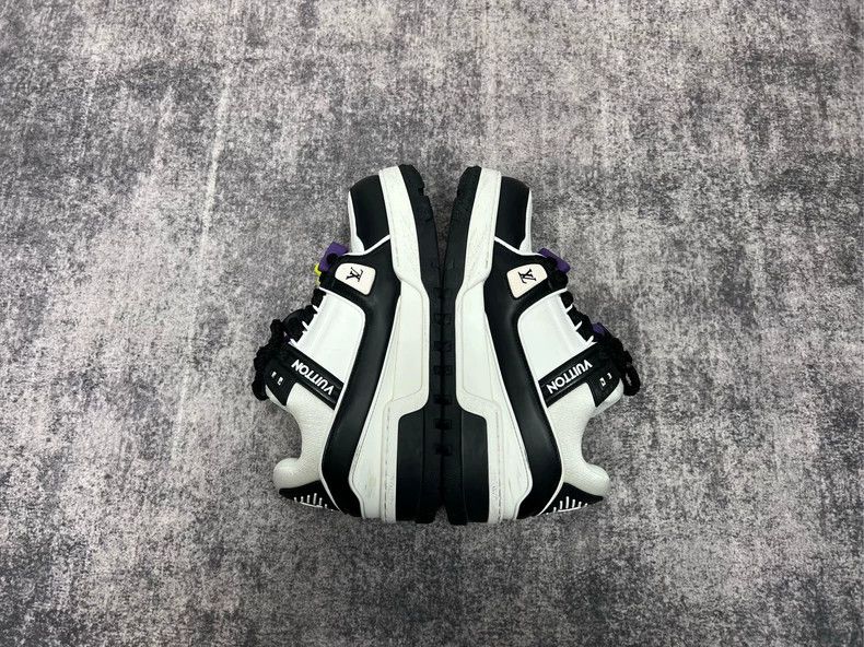 Louis Vuitton Louis Vuitton TRAINER black and white chunky board shoes Size US 7 / EU 40 - 5 Thumbnail