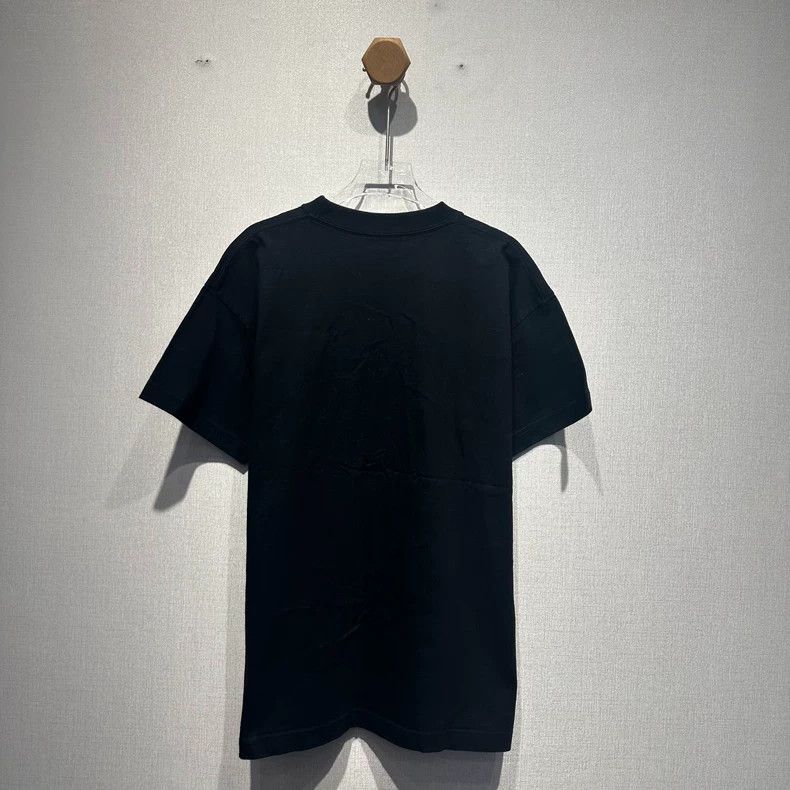 Balenciaga Balenciaga Mosaic Blurred Logo BB Letter Loose Short Sleev Size US XS / EU 42 / 0 - 2 Thumbnail