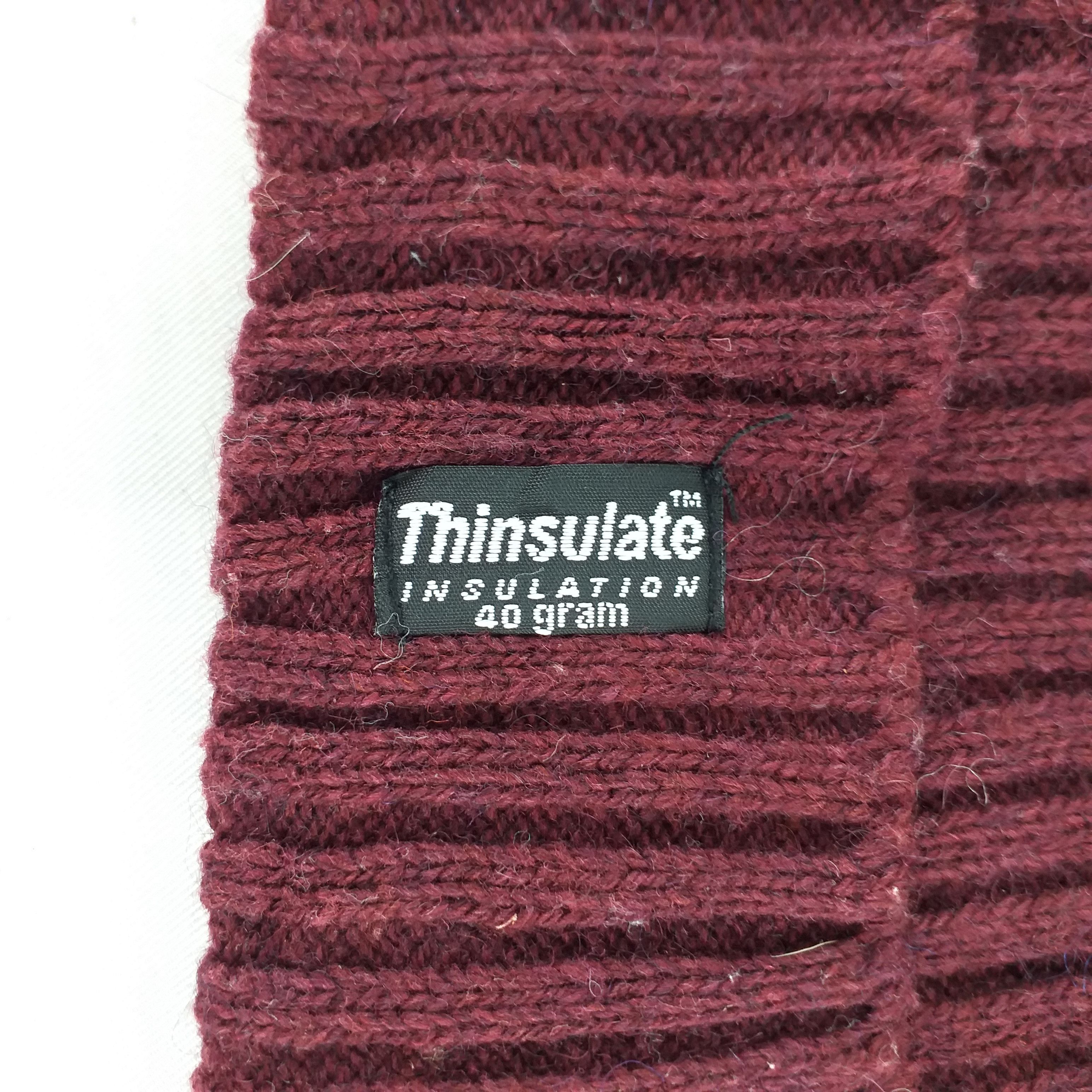 Japanese Brand H&M Thinsulate Plain Snow Cap Hat Beanie -BN452 Size ONE SIZE - 7 Thumbnail