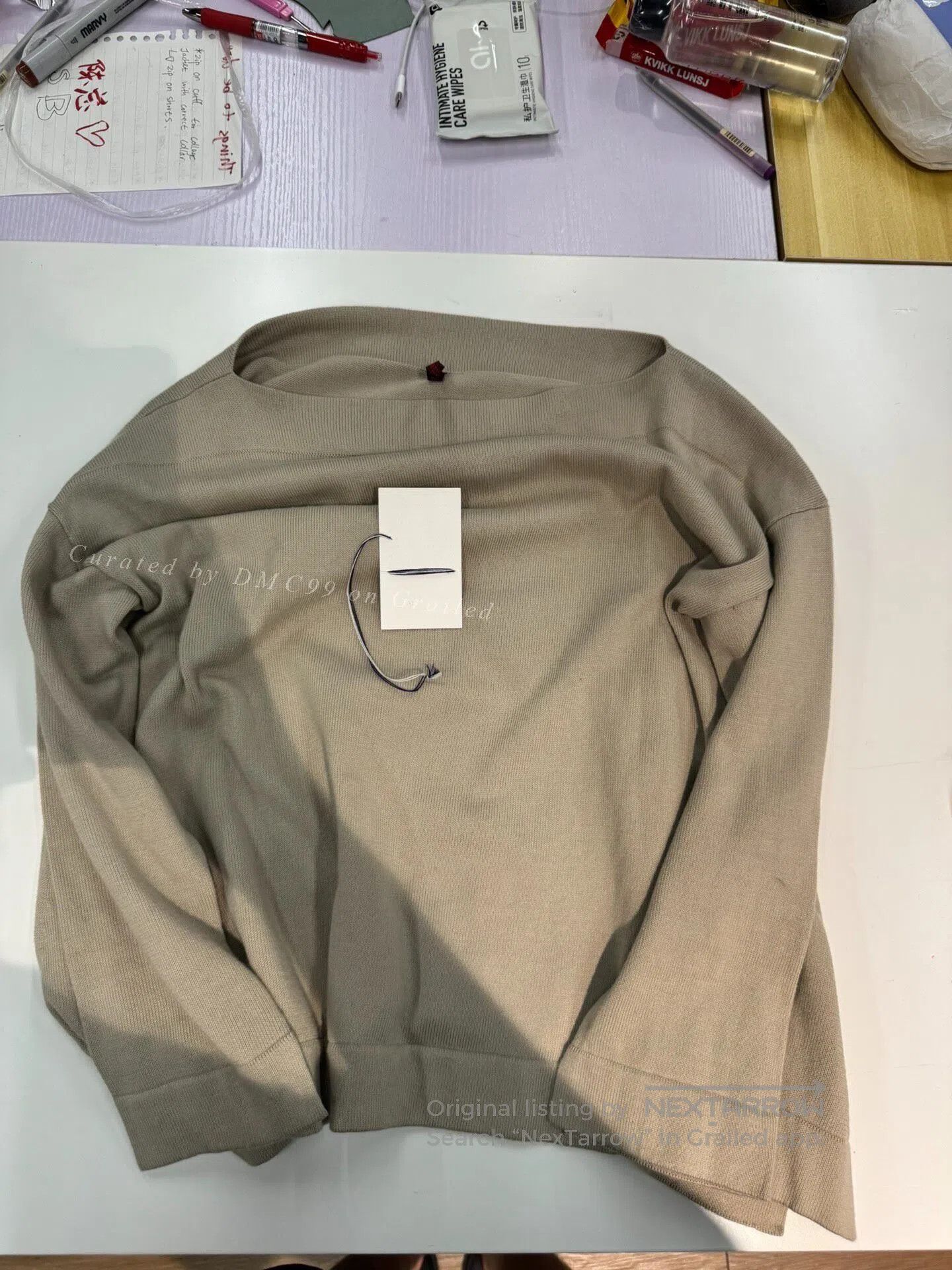 Daniela Gregis Daniela Gregis Linen Cashmere Knit Top. Size S / US 4 / IT 40 - 5 Thumbnail